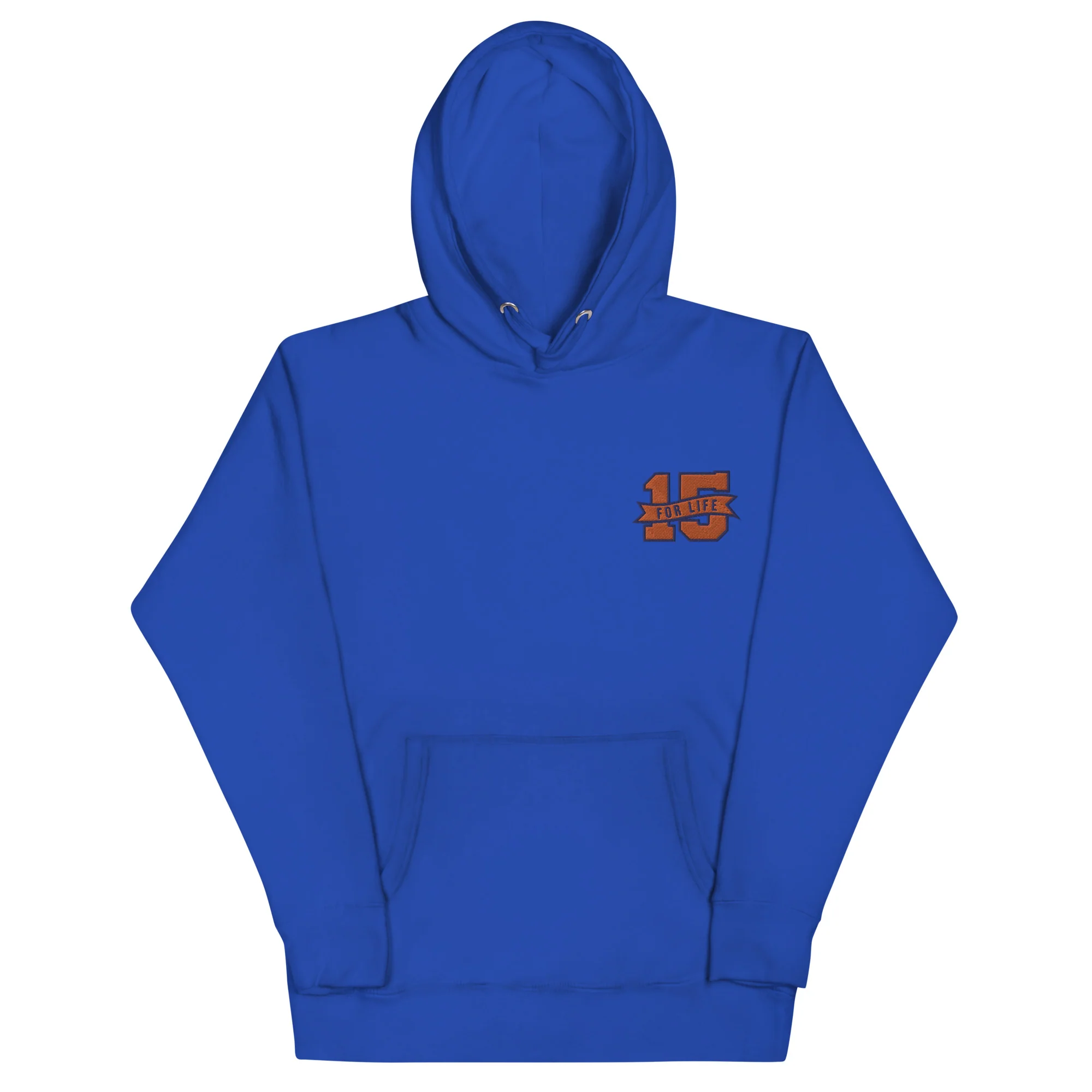 15 For Life Embroidered Unisex Hoodie - Image 3