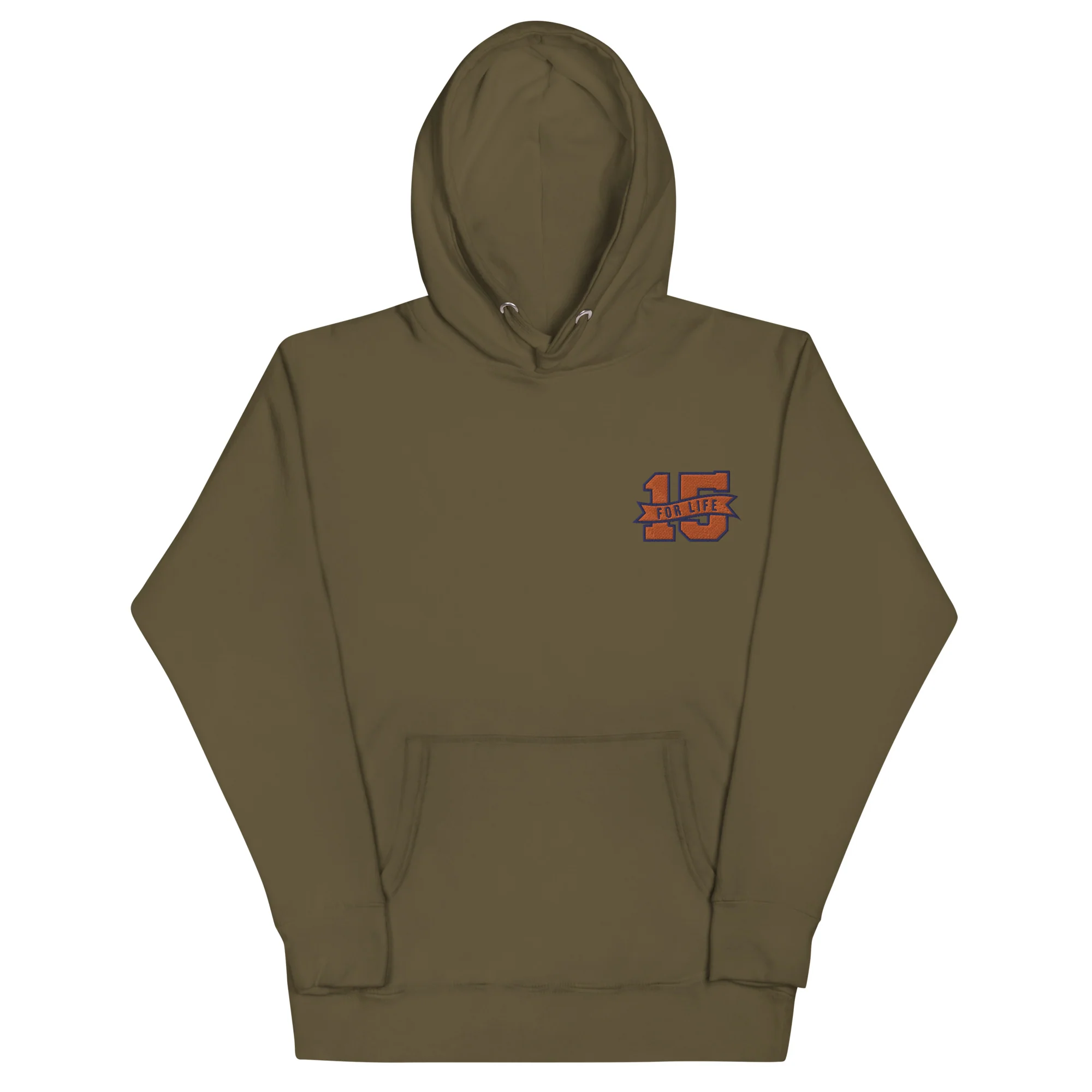 15 For Life Embroidered Unisex Hoodie - Image 5