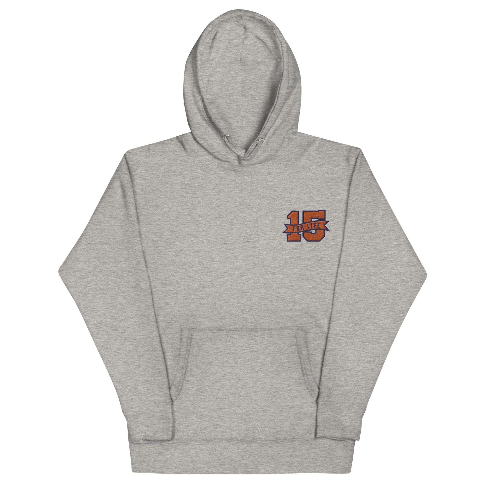 15 For Life Embroidered Unisex Hoodie - Image 6