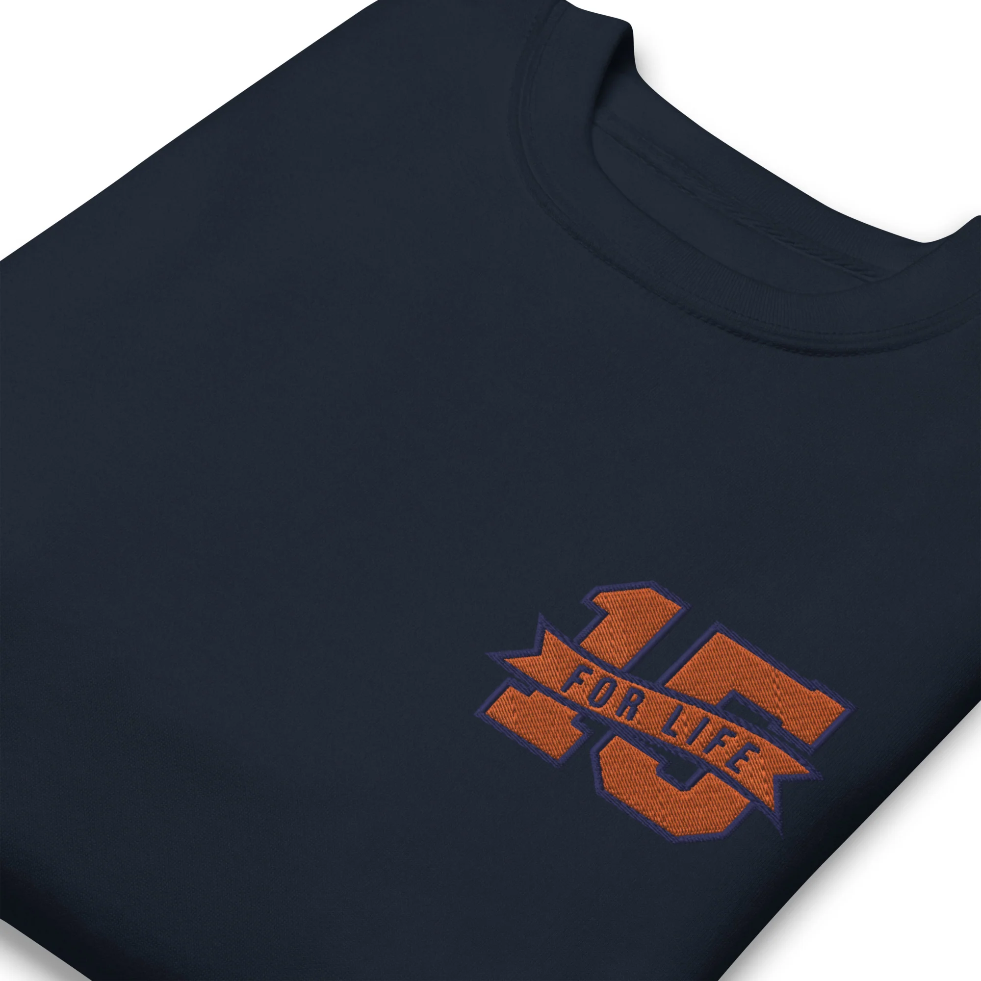 15 For Life Unisex Embroidered Crew Neck Sweatshirt - Image 3