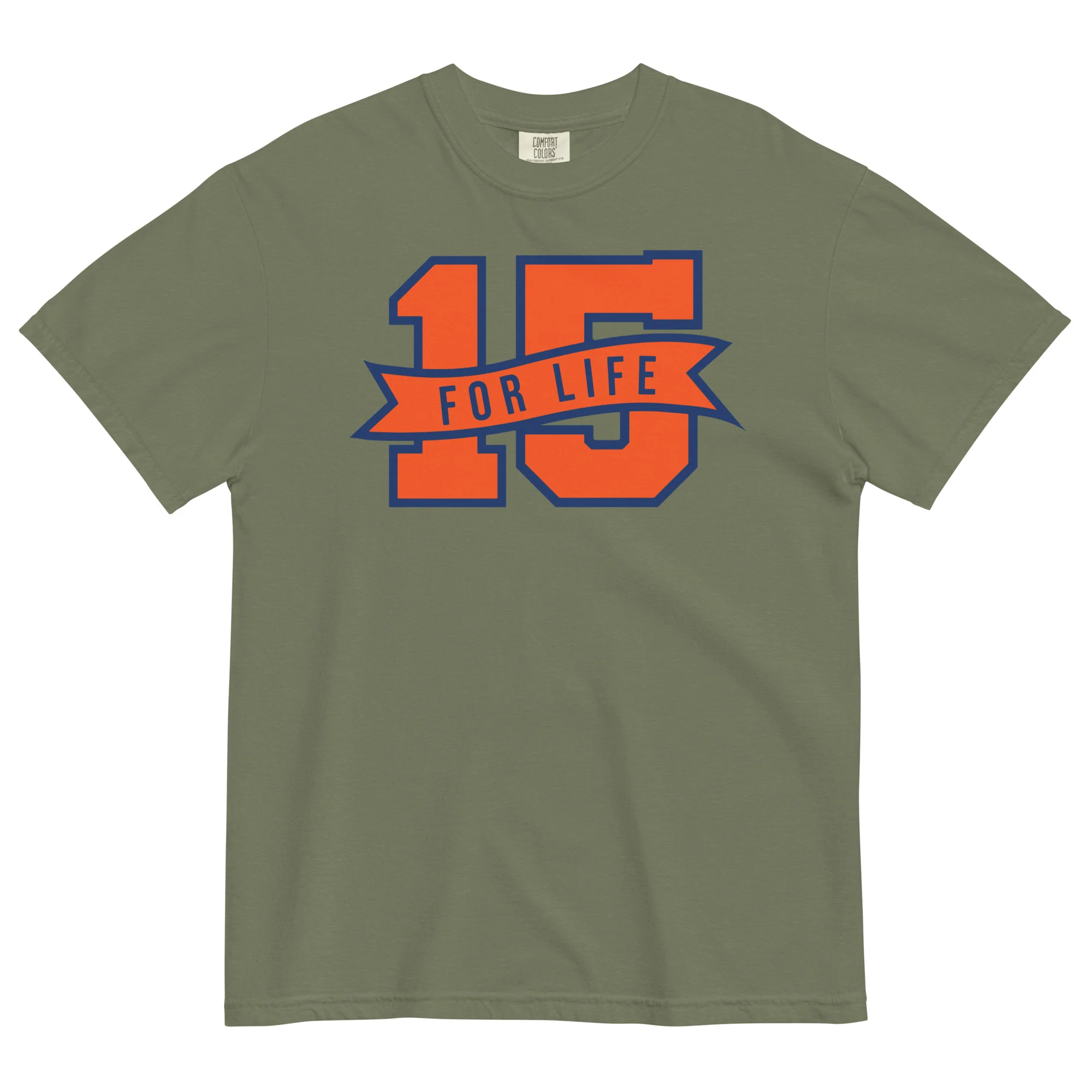 15 For Life Unisex Heavyweight T-shirt - Image 4