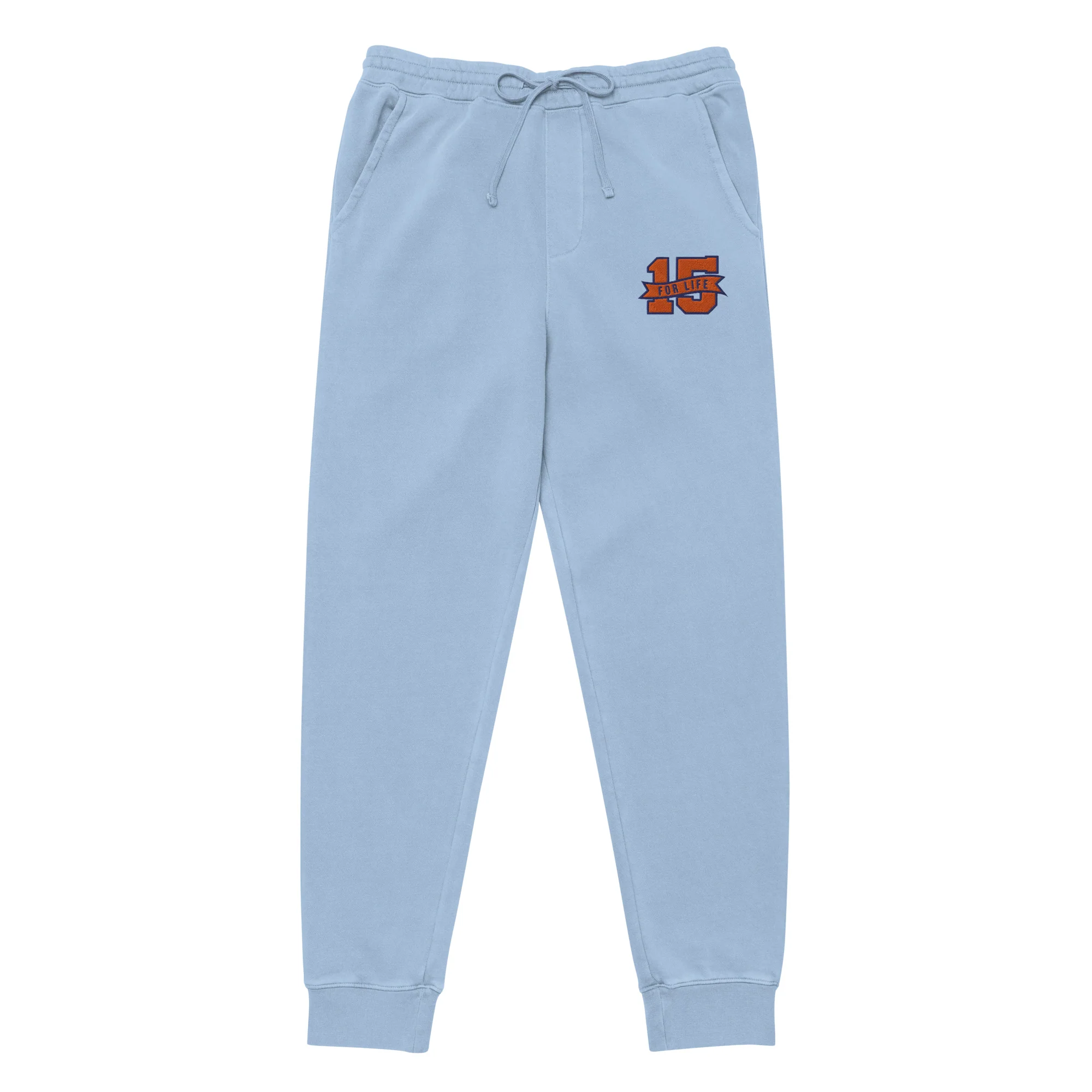 15 For Life Unisex pigment-dyed sweatpants
