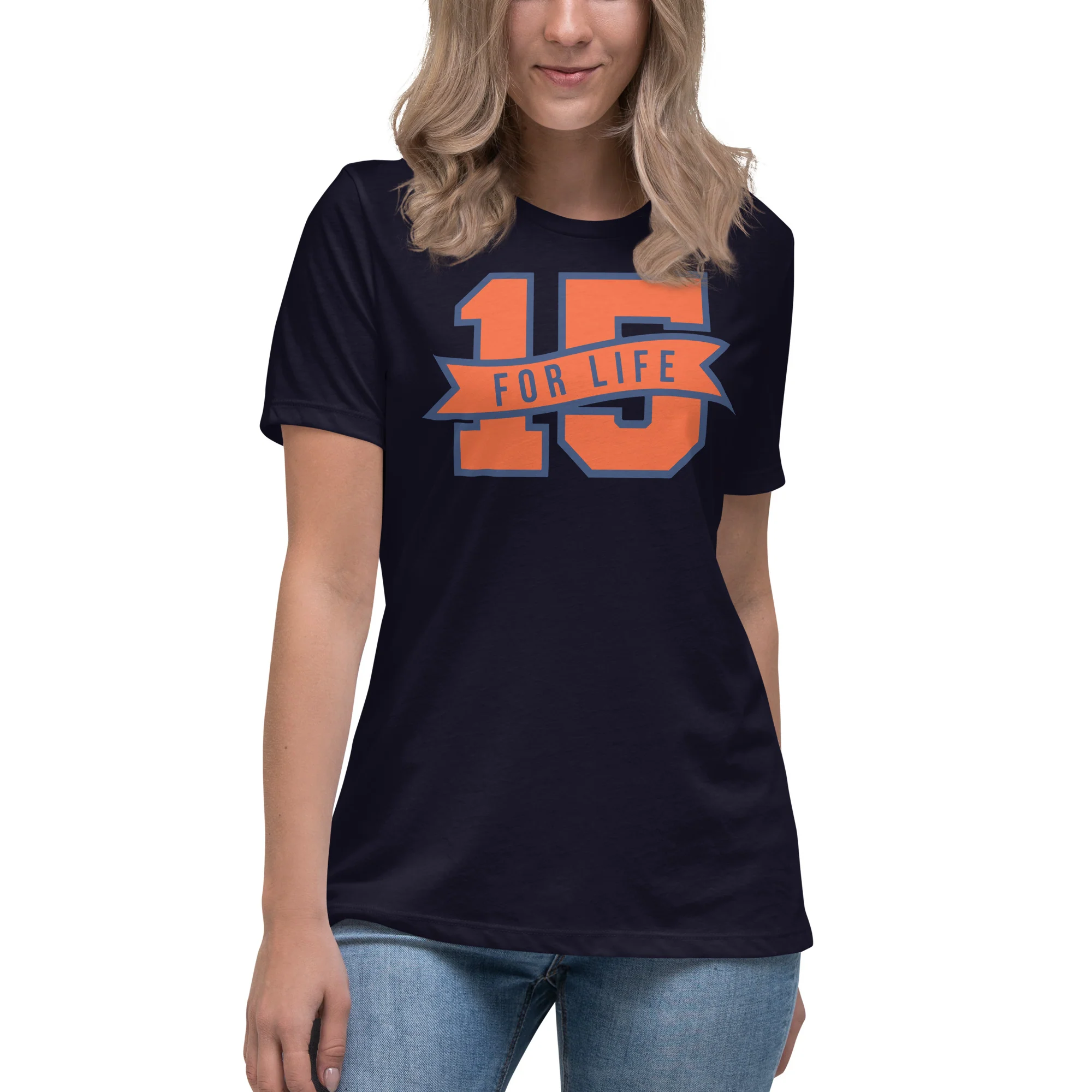 15 For Life Women's Relaxed T-Shirt - Image 2