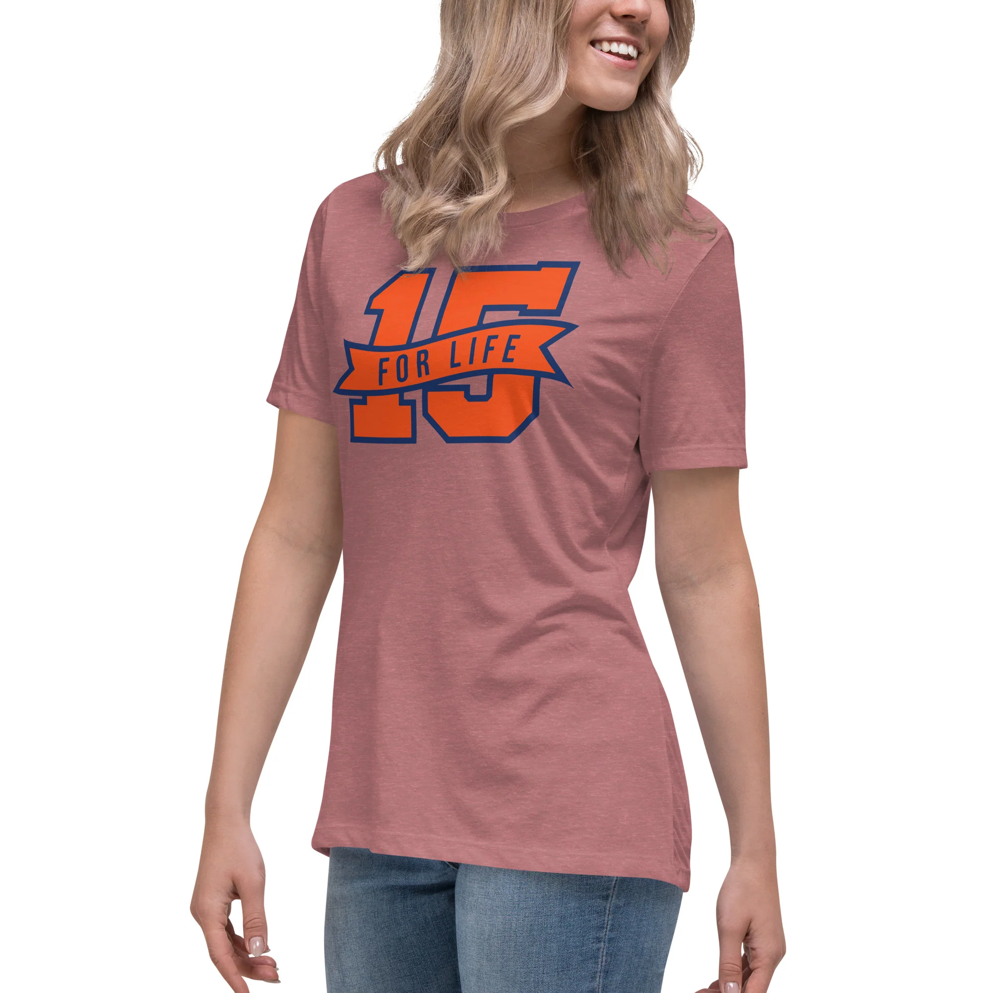 15 For Life Women's Relaxed T-Shirt - Image 5