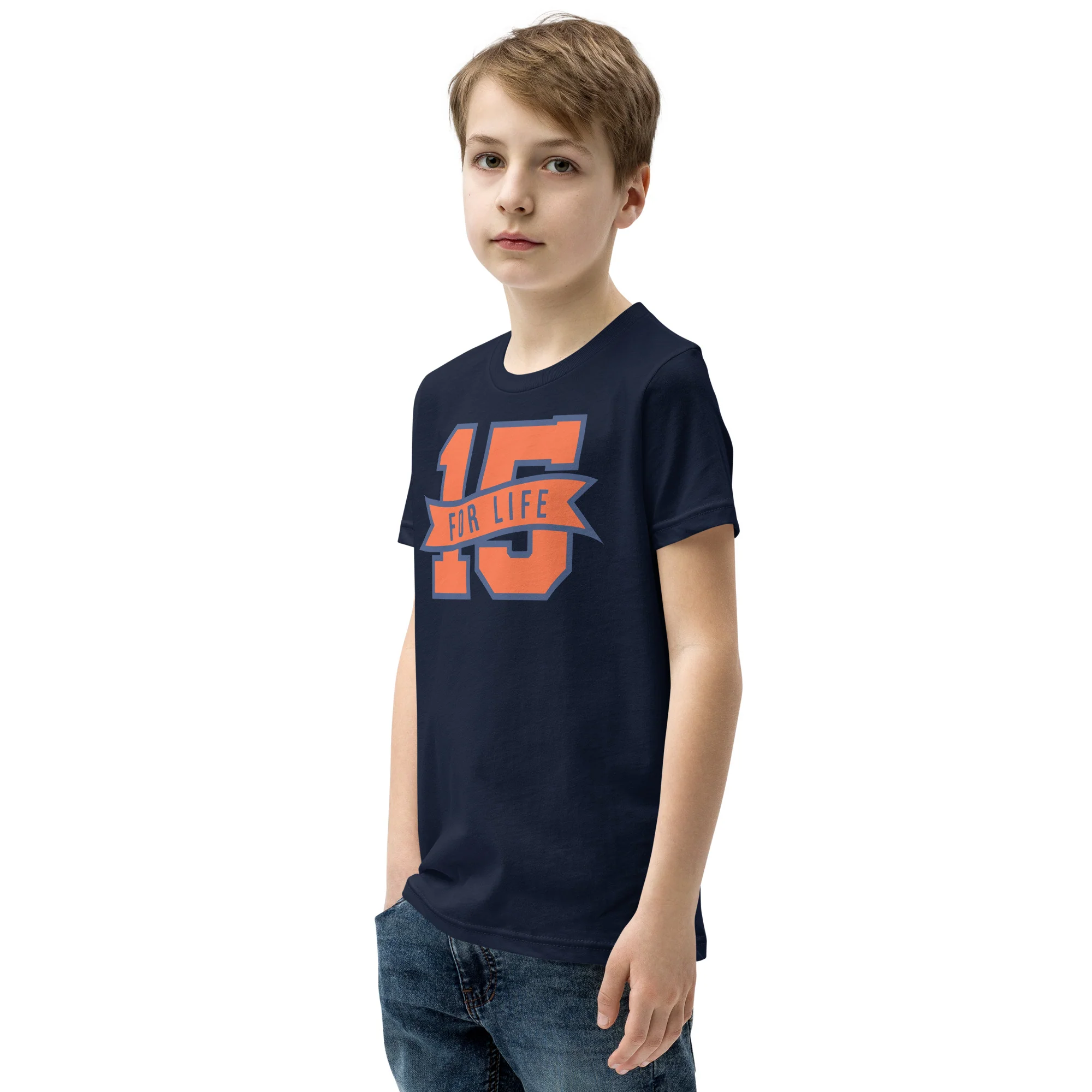 15 For Life Youth T-Shirt - Image 3