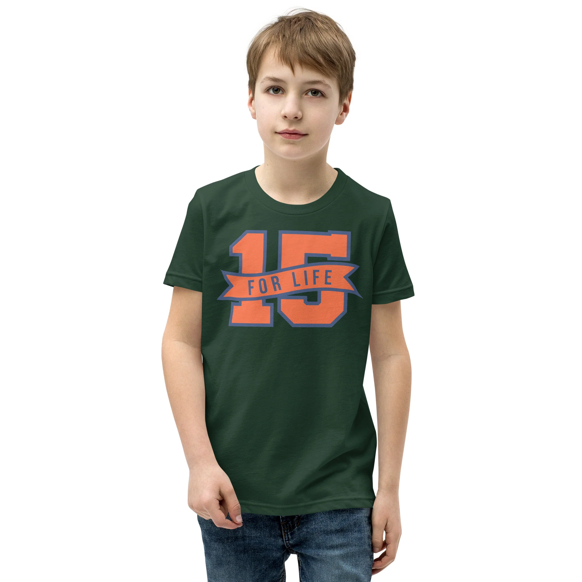 15 For Life Youth T-Shirt - Image 4