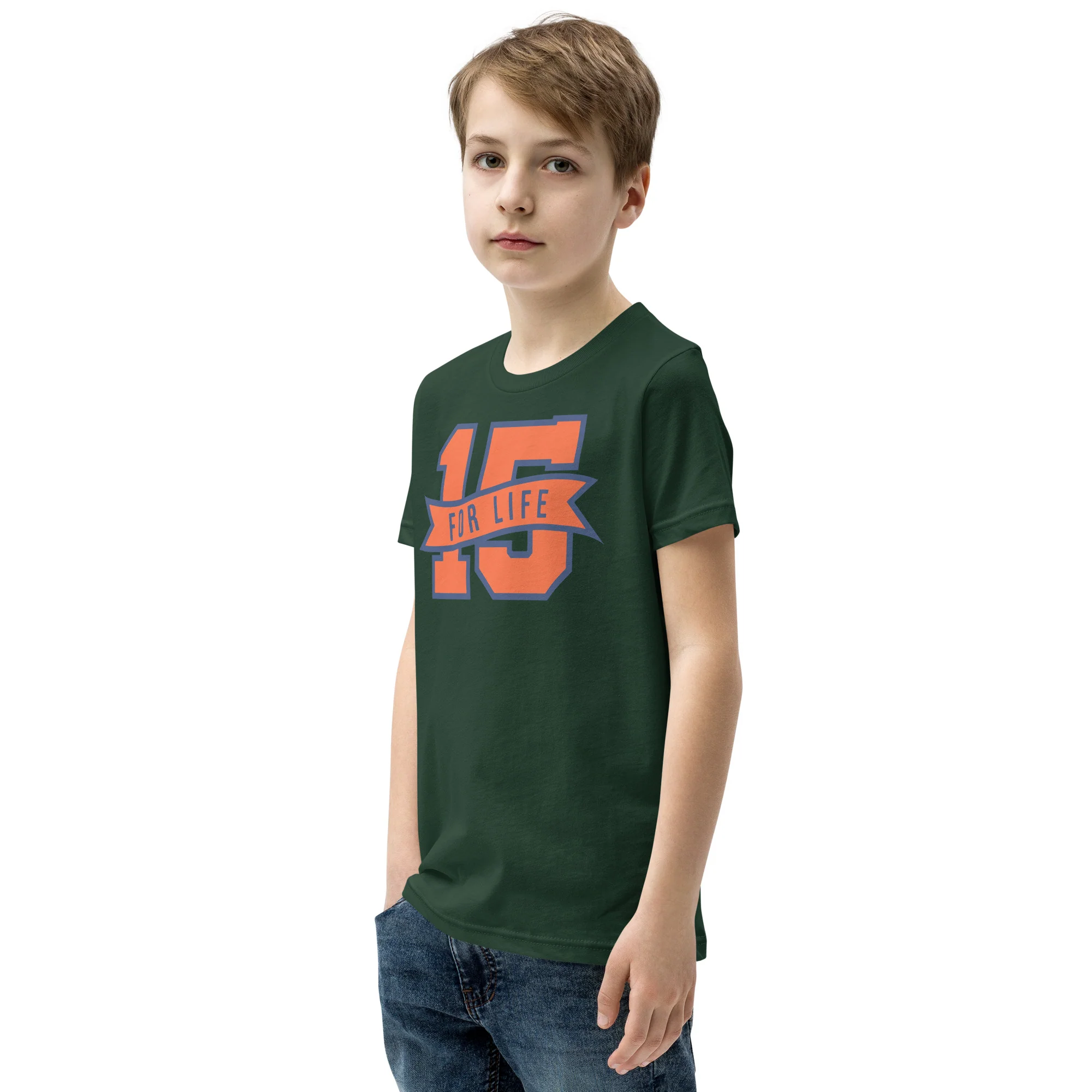 15 For Life Youth T-Shirt - Image 6