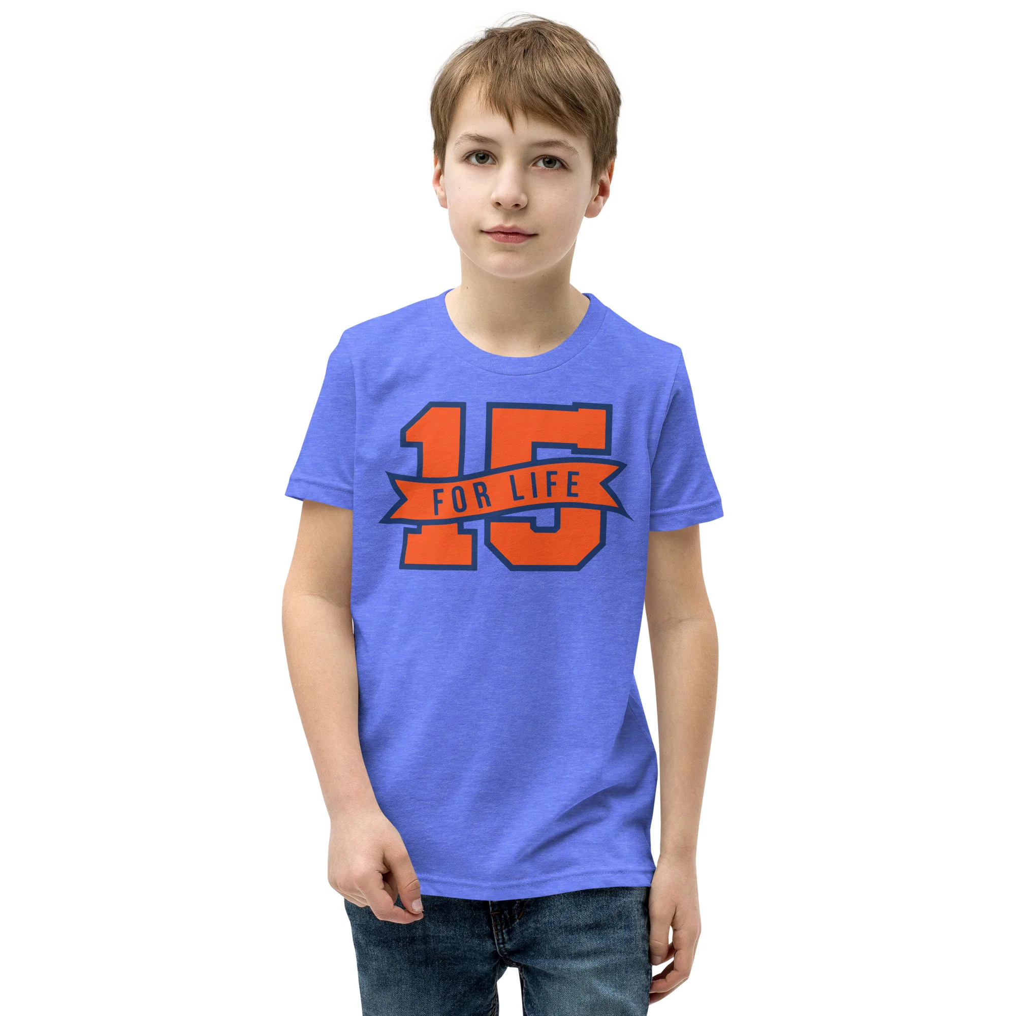 15 For Life Youth T-Shirt - Image 7