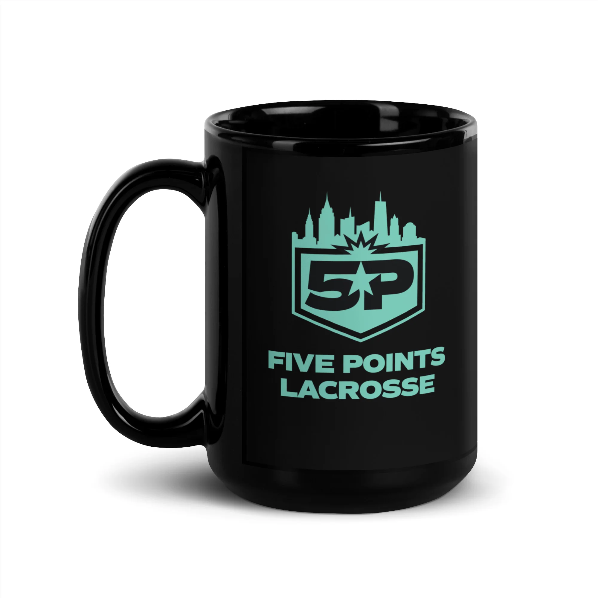 5P Black Glossy Mug - Image 4