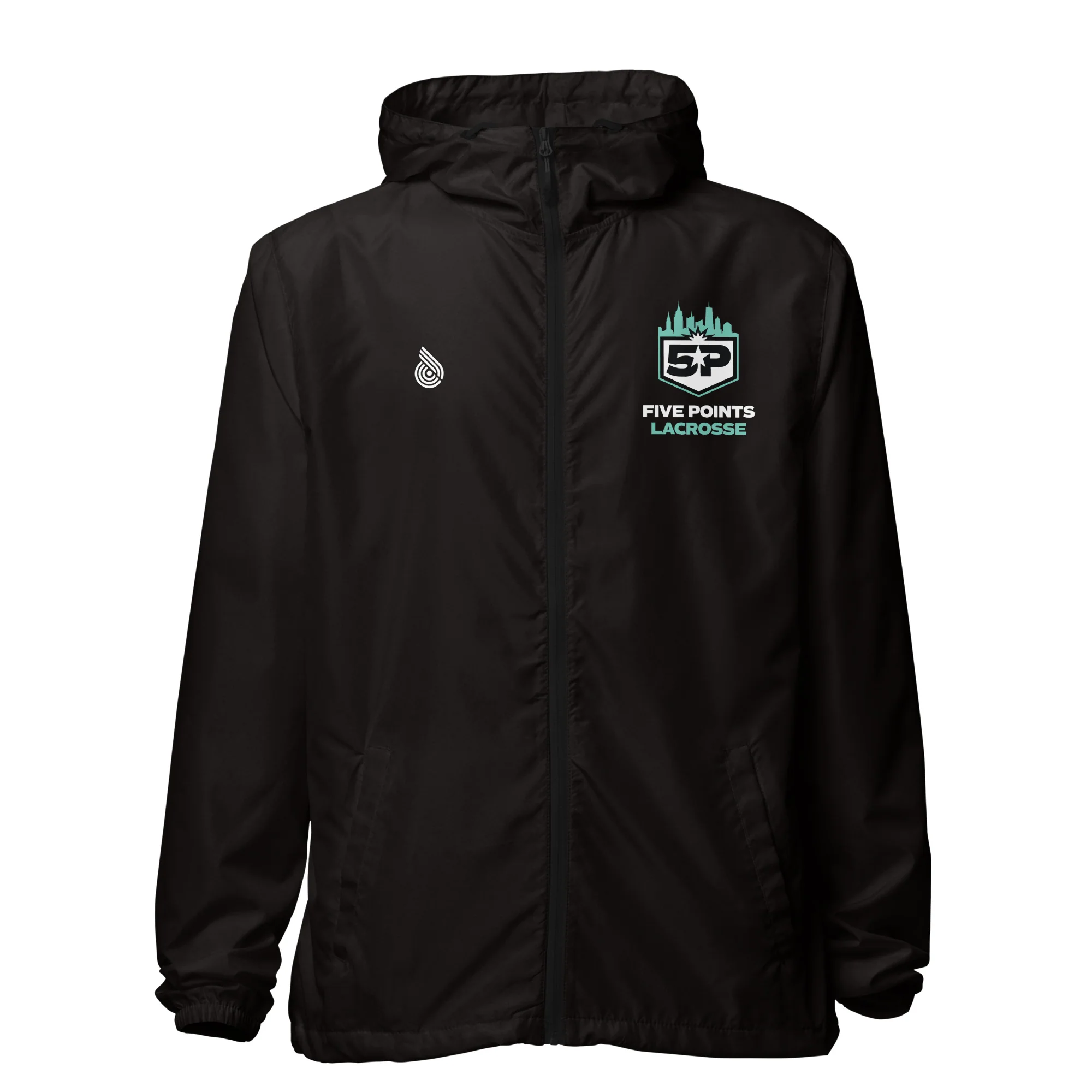 5P Unisex Lightweight Zip Up Windbreaker - Image 2
