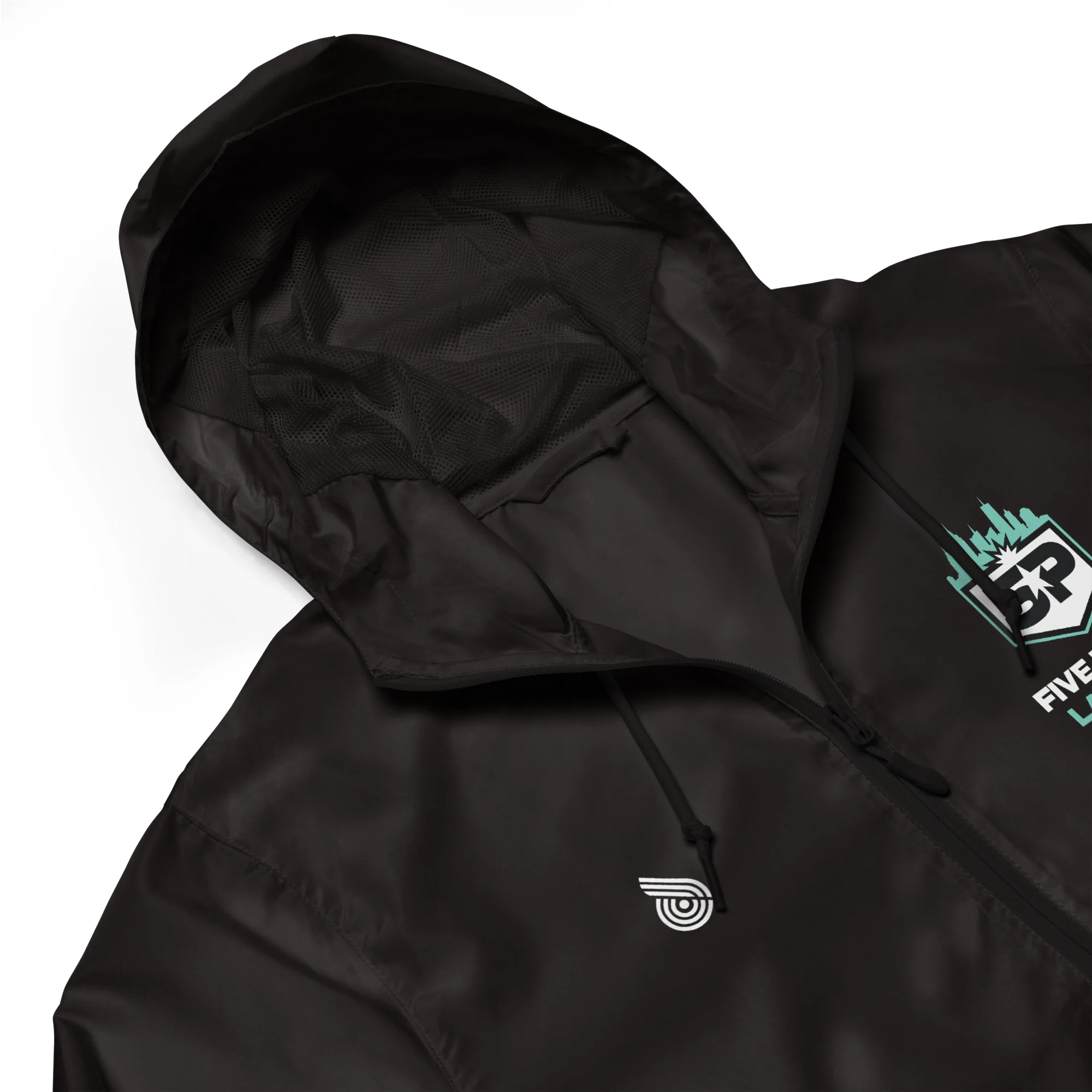 5P Unisex Lightweight Zip Up Windbreaker - Image 3