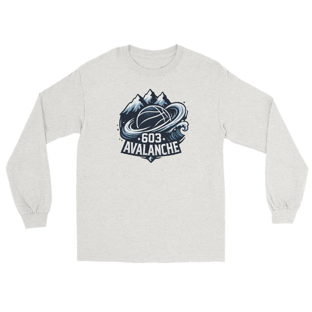 603 Avalanche Logo Men’s Long Sleeve Shirt - Image 3