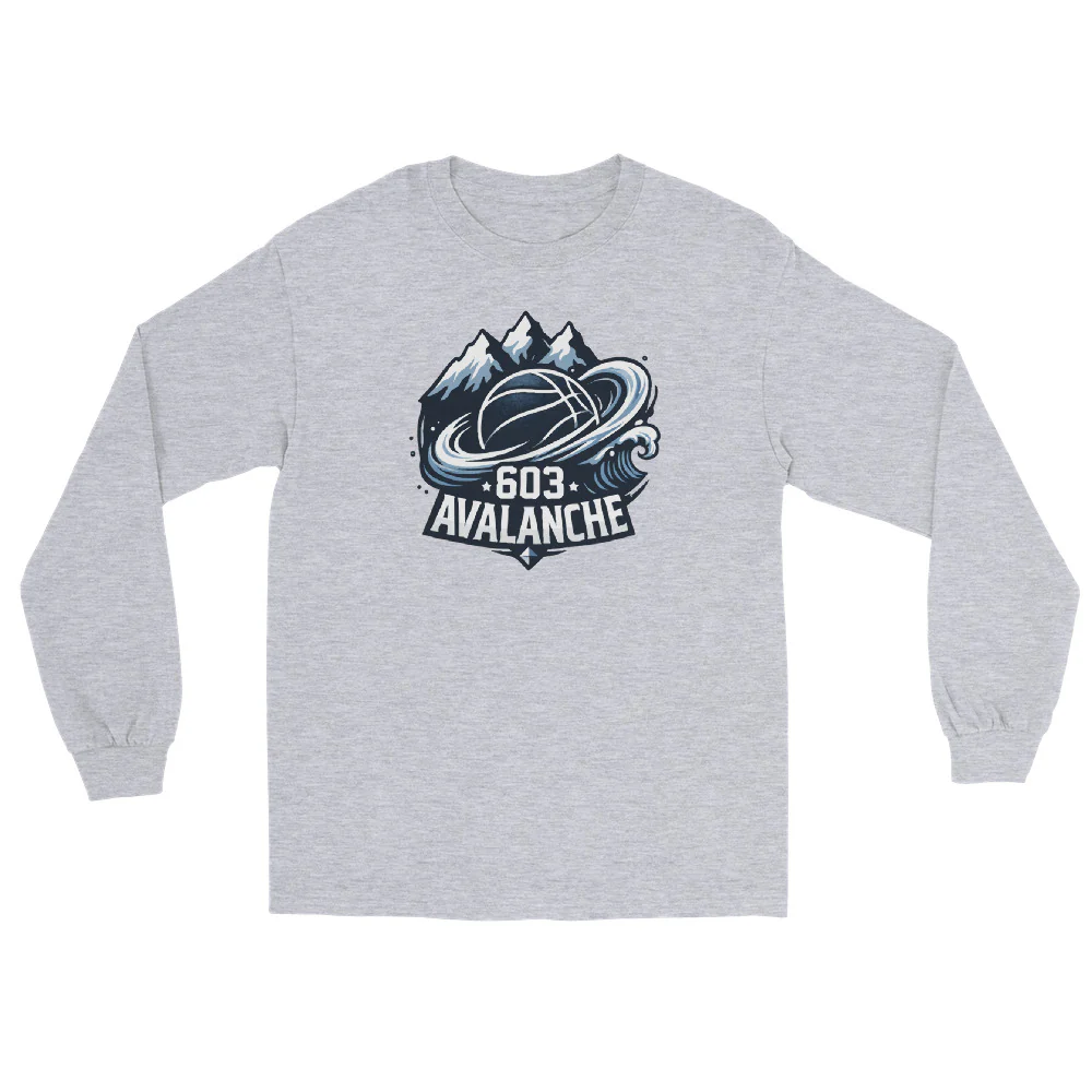 603 Avalanche Logo Men’s Long Sleeve Shirt - Image 4