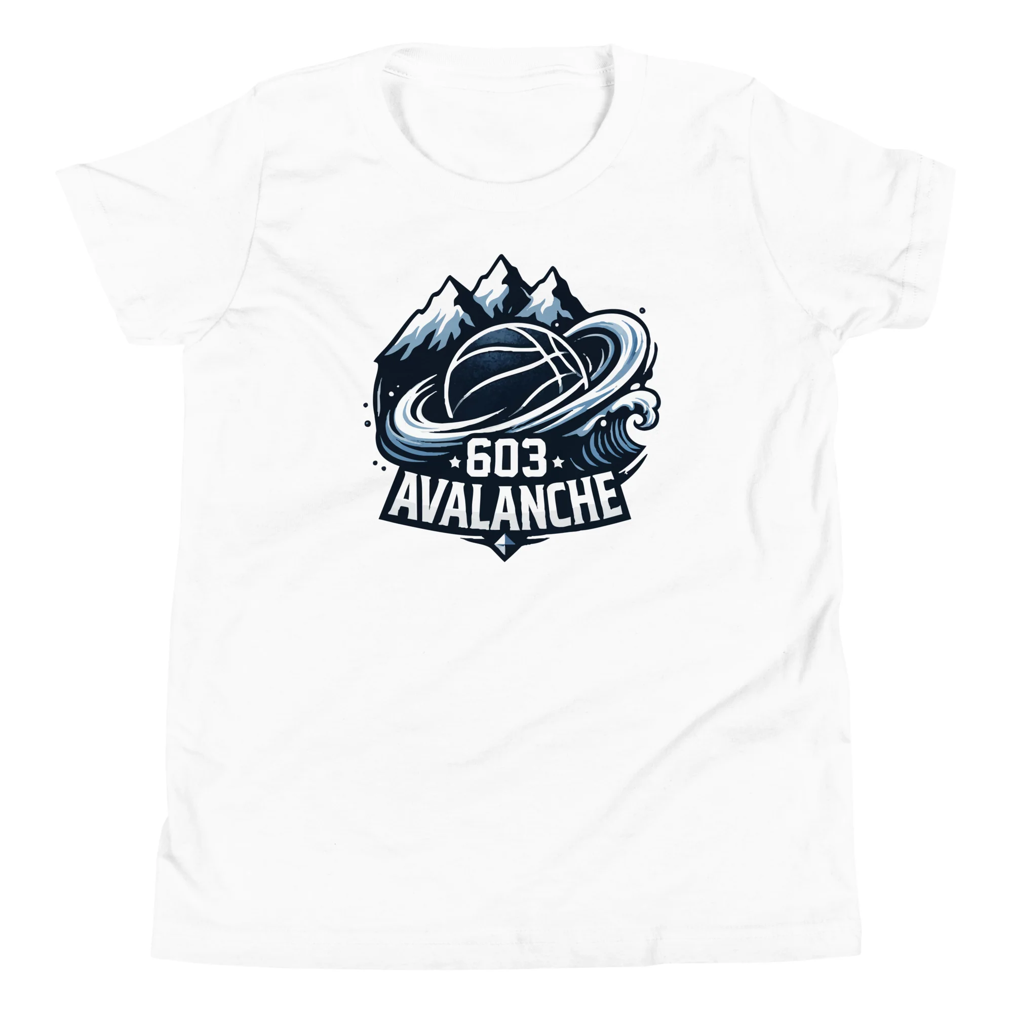603 Avalanche Logo Youth Short Sleeve T-Shirt - Image 2