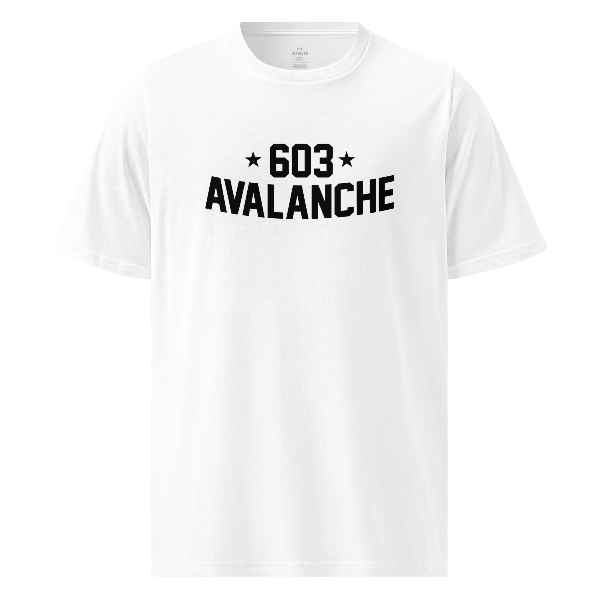603 Avalanche Text Under ArmourⓇ Athletic T-Shirt - Image 3