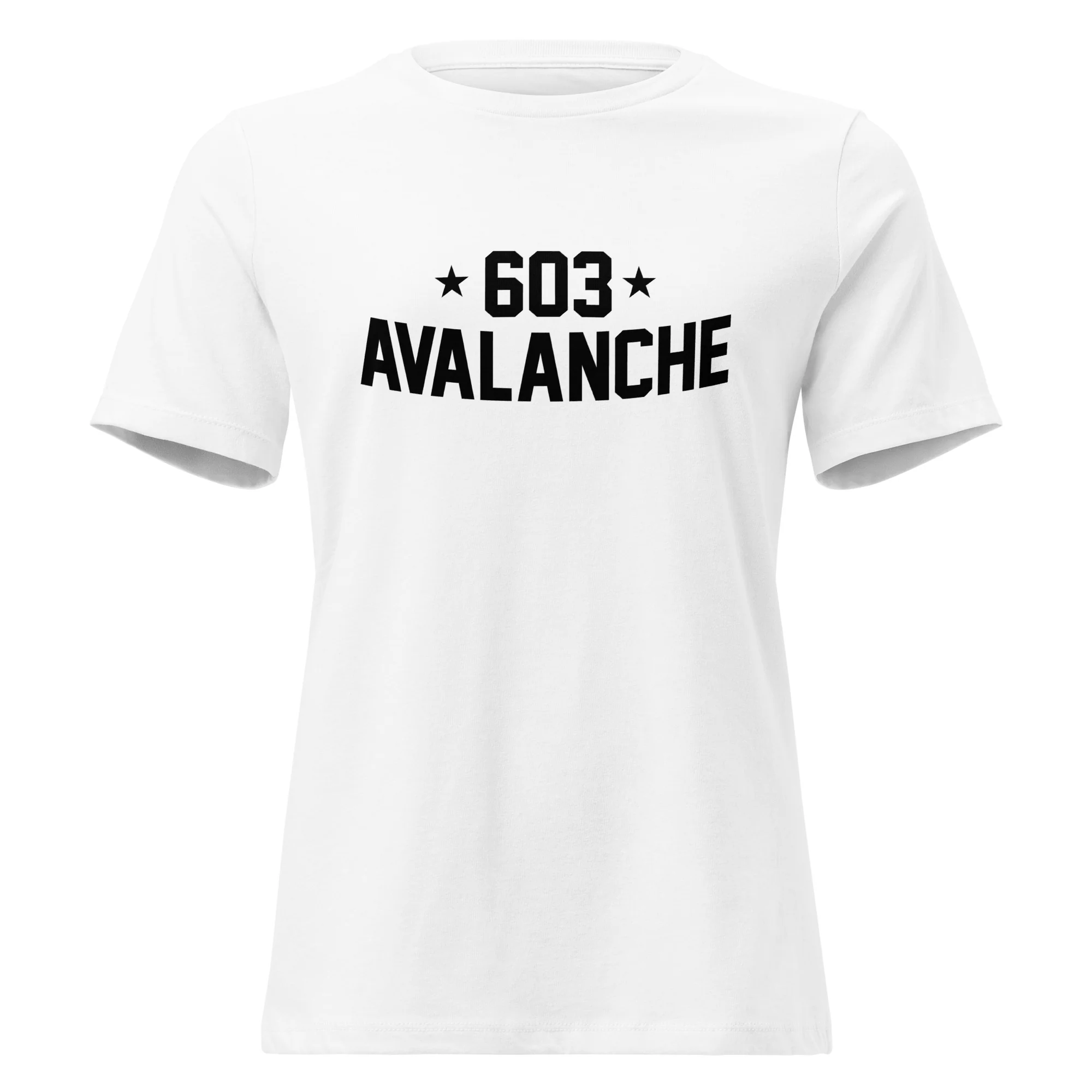 603 Avalanche Text Women's T-Shirt - Image 3