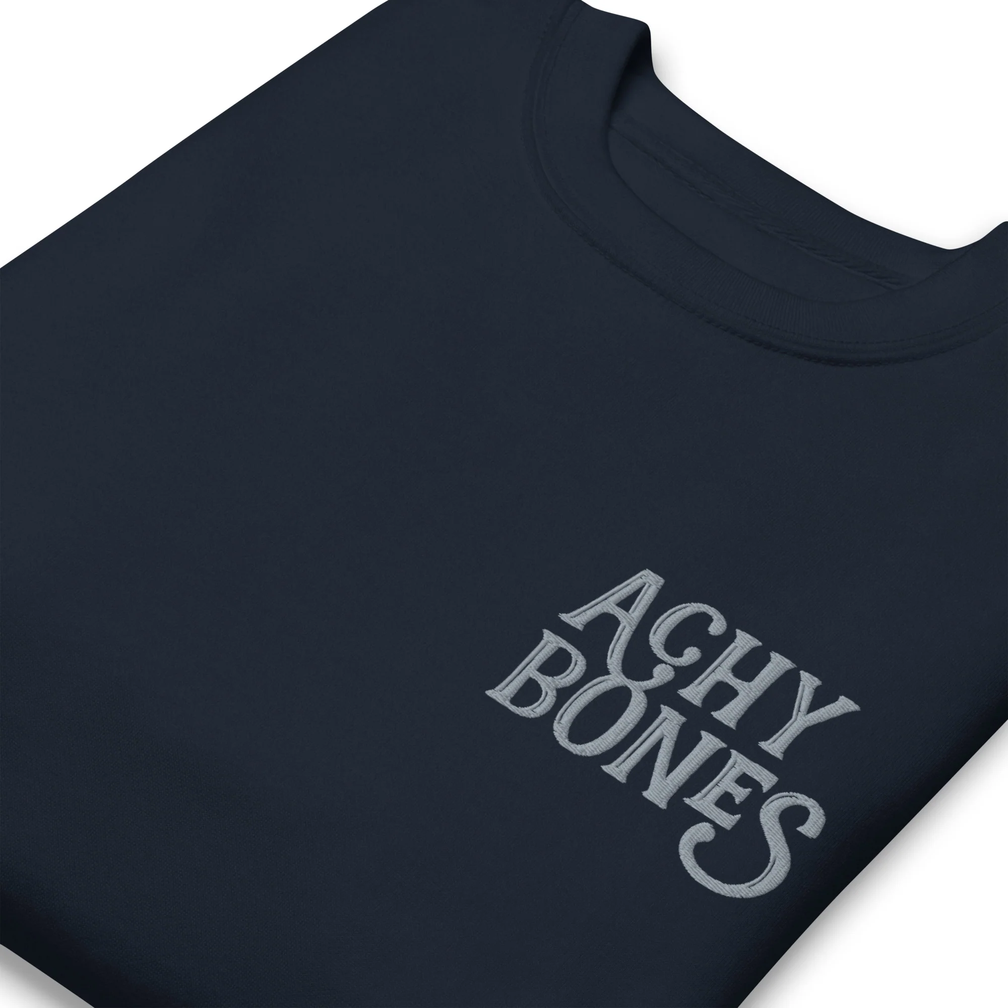 Achy Bones Embroidered Crewneck Sweatshirt - Image 2