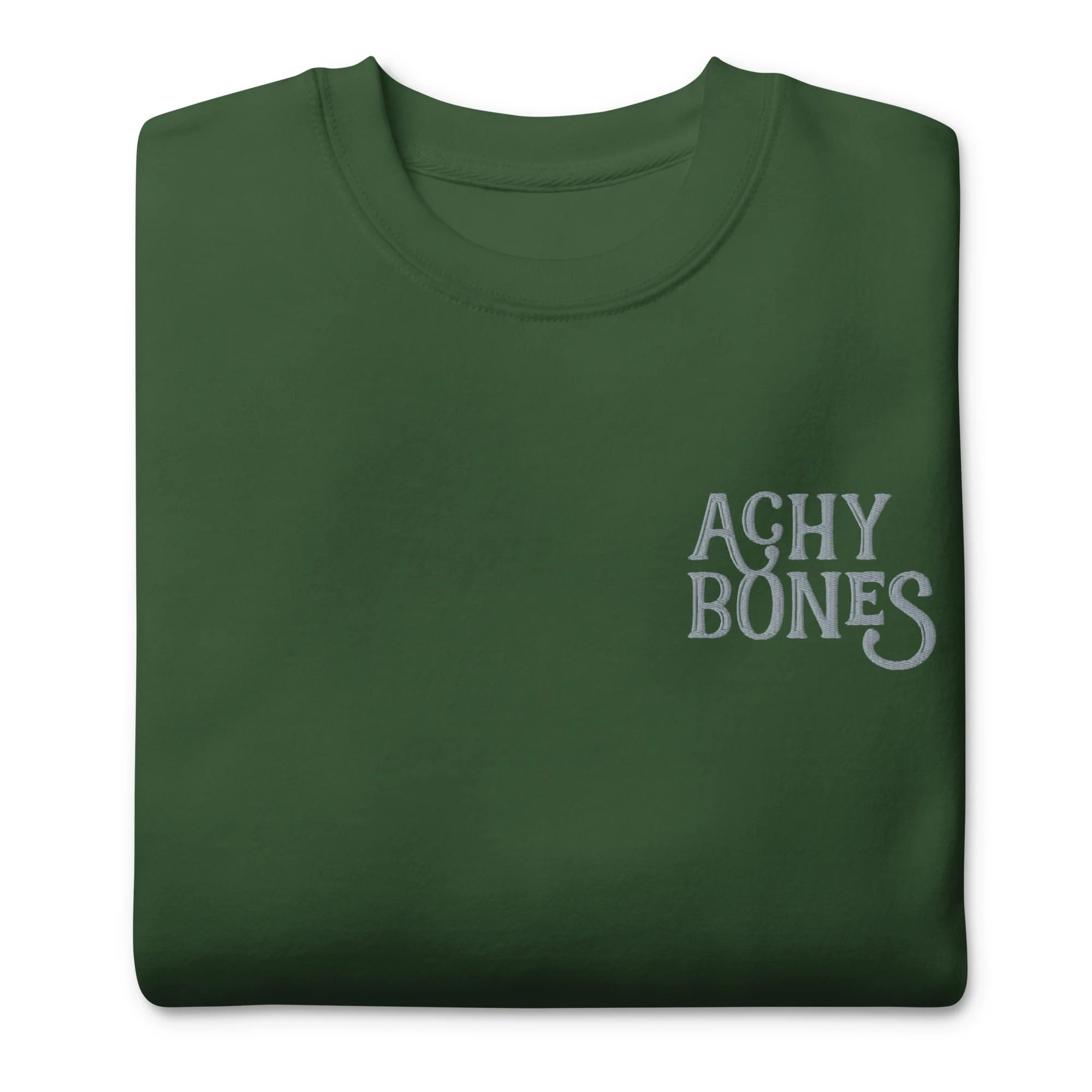 Achy Bones Embroidered Crewneck Sweatshirt - Image 3