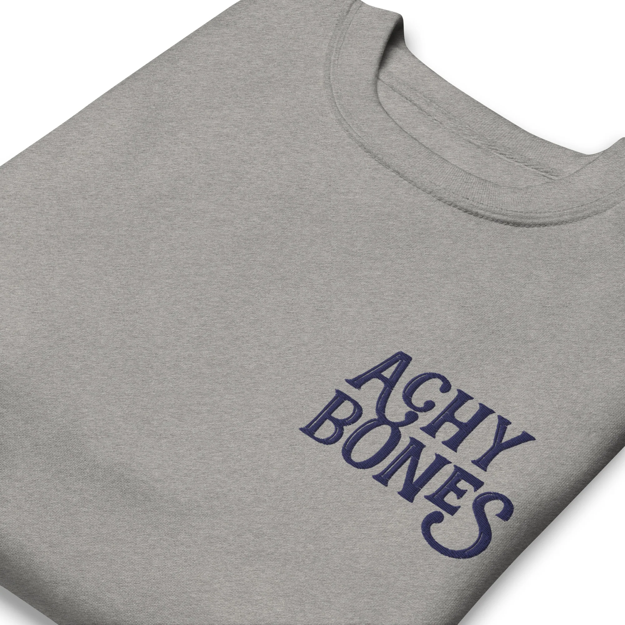 Achy Bones Embroidered Crewneck Sweatshirt - Image 6