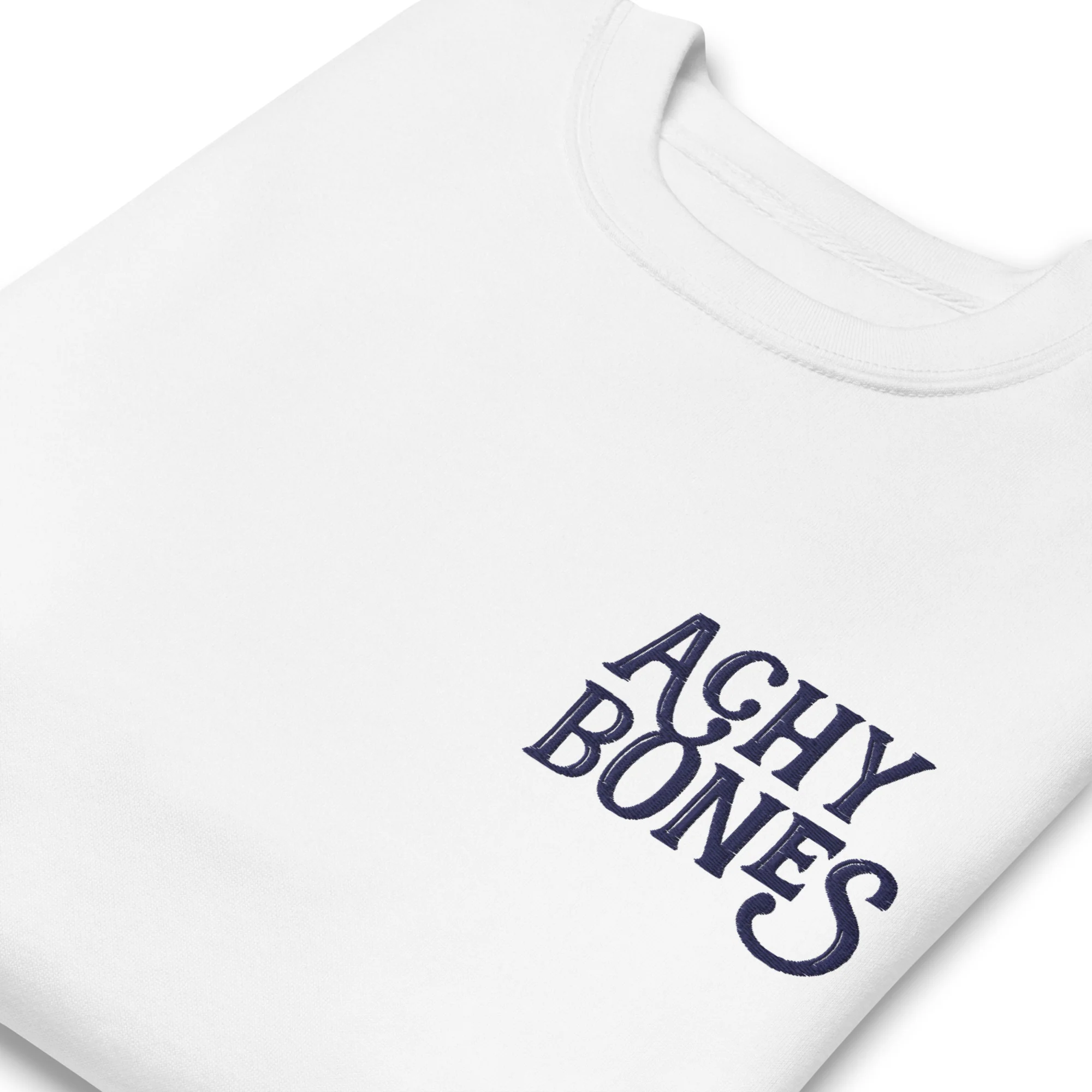 Achy Bones Embroidered Crewneck Sweatshirt - Image 8