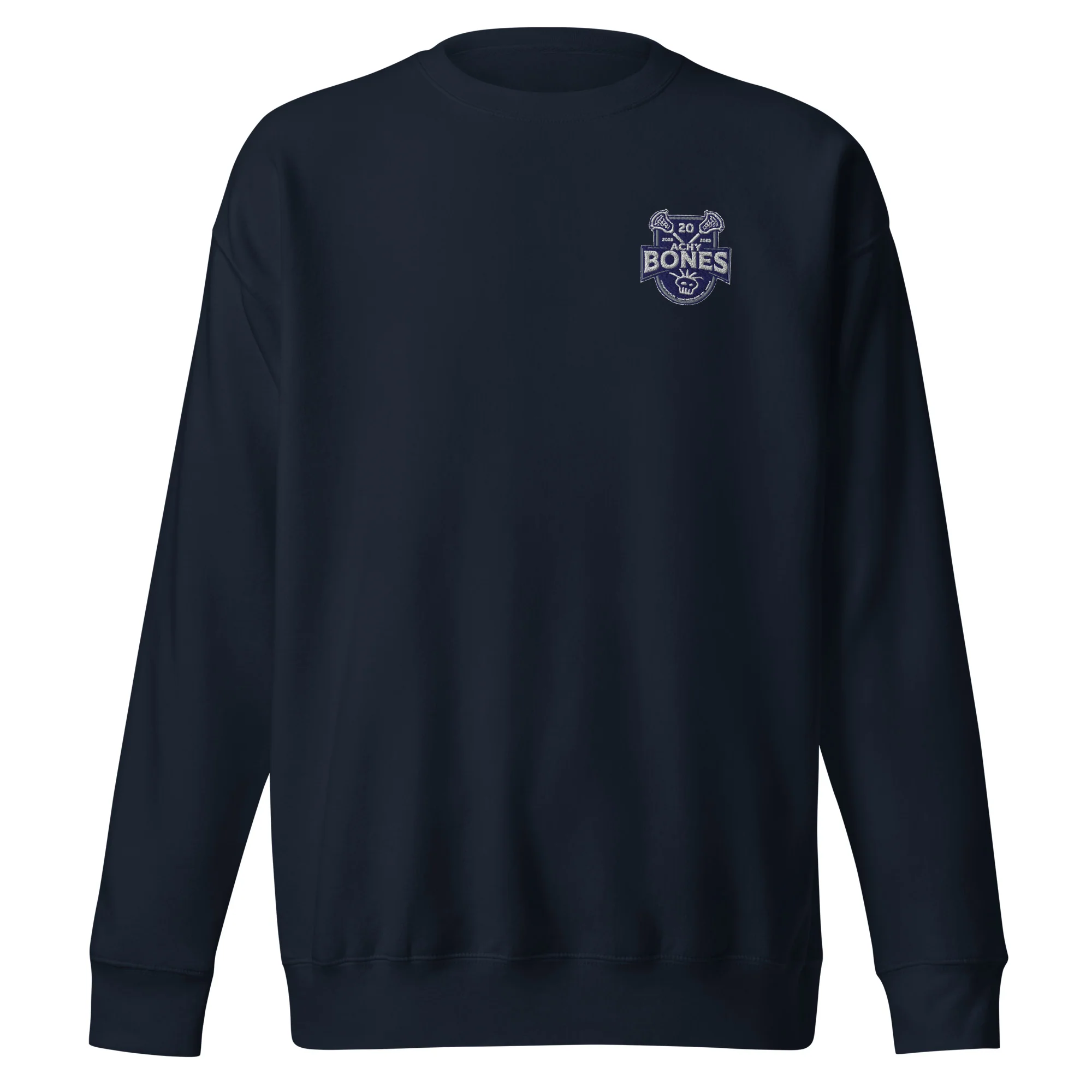 Achy Bones Unisex Embroidered Crewneck Sweatshirt