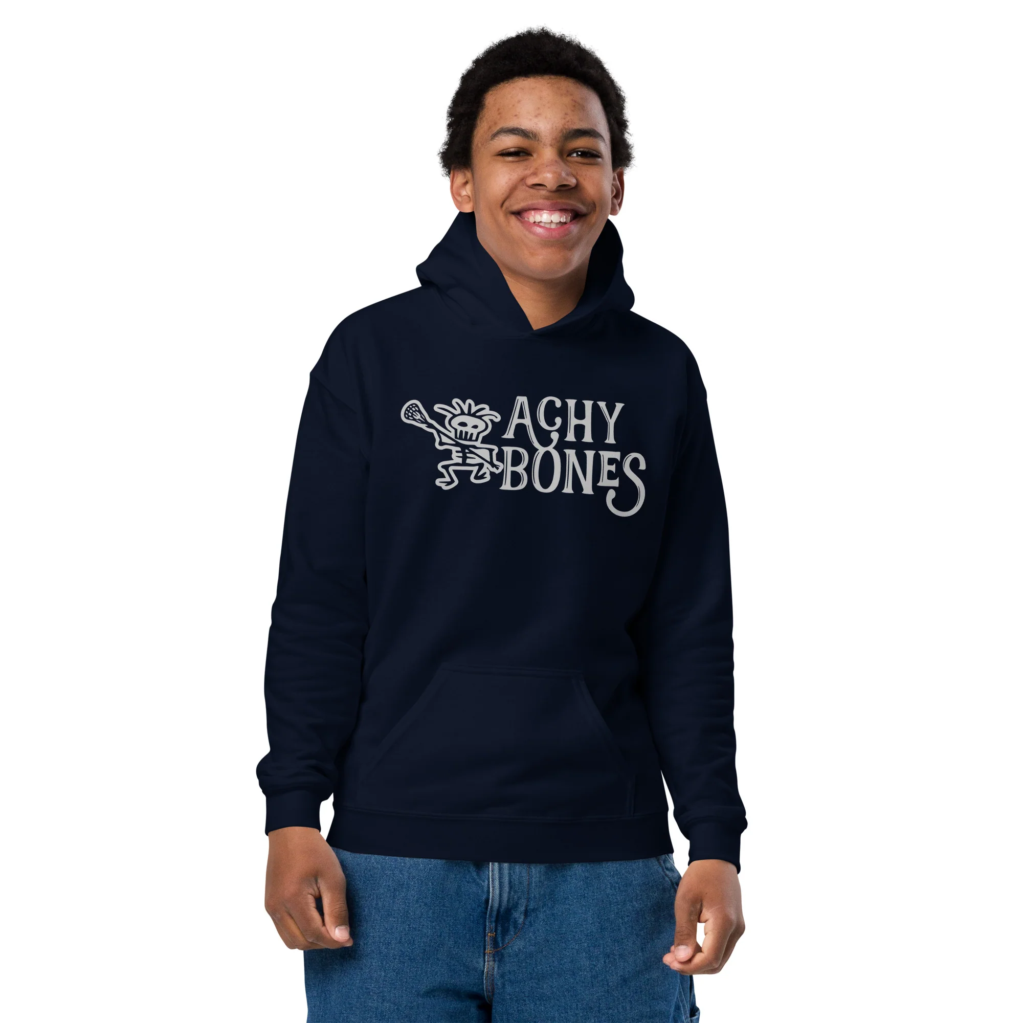 Achy Bones Youth Heavy Blend Hoodie - Image 2