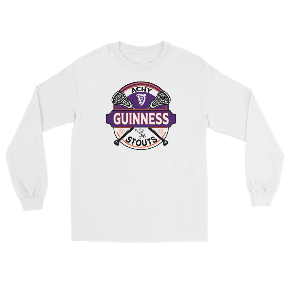 Achy Stouts Classic Menās Long Sleeve Shirt - Image 3