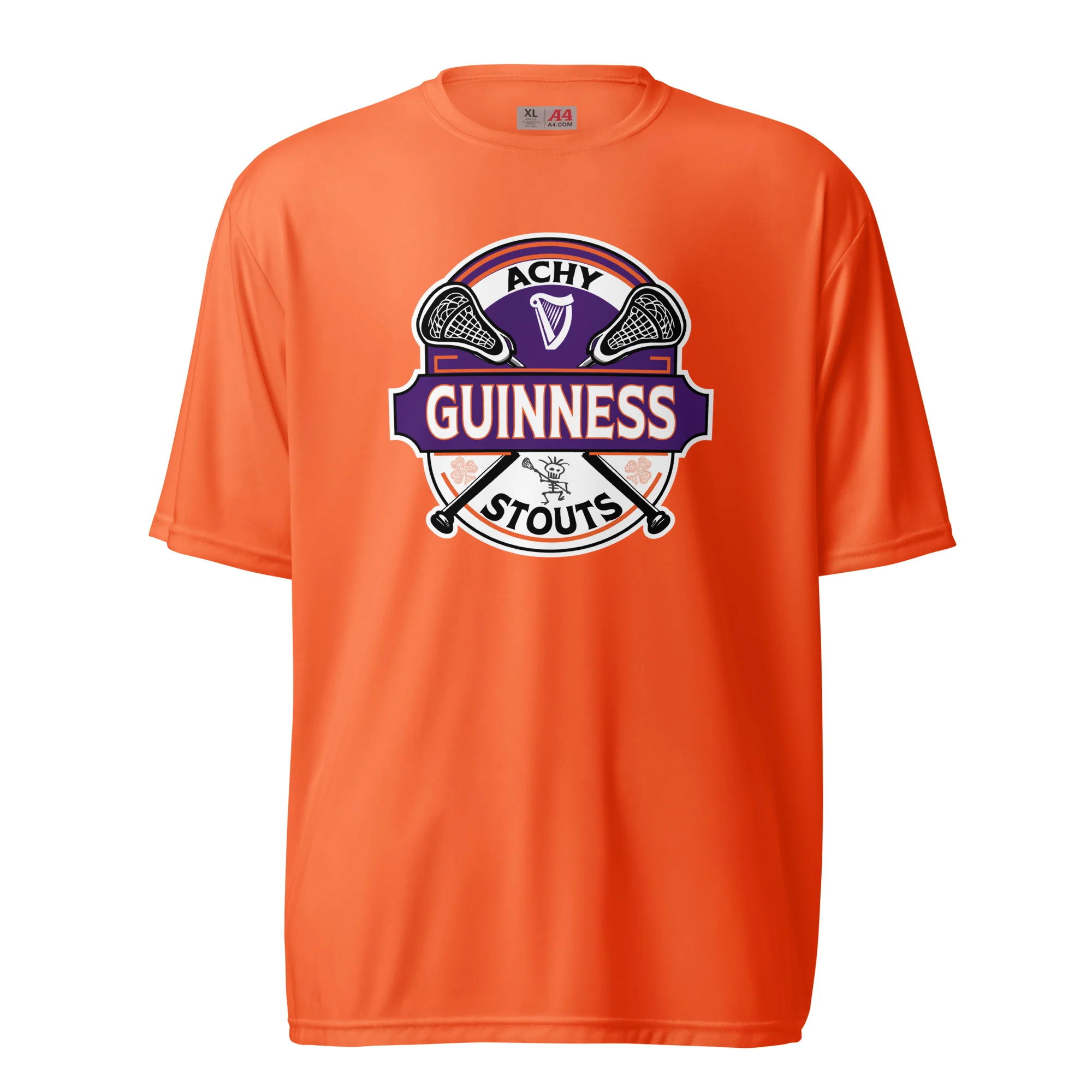 Achy Stouts Classic Unisex Performance T-Shirt - Image 5