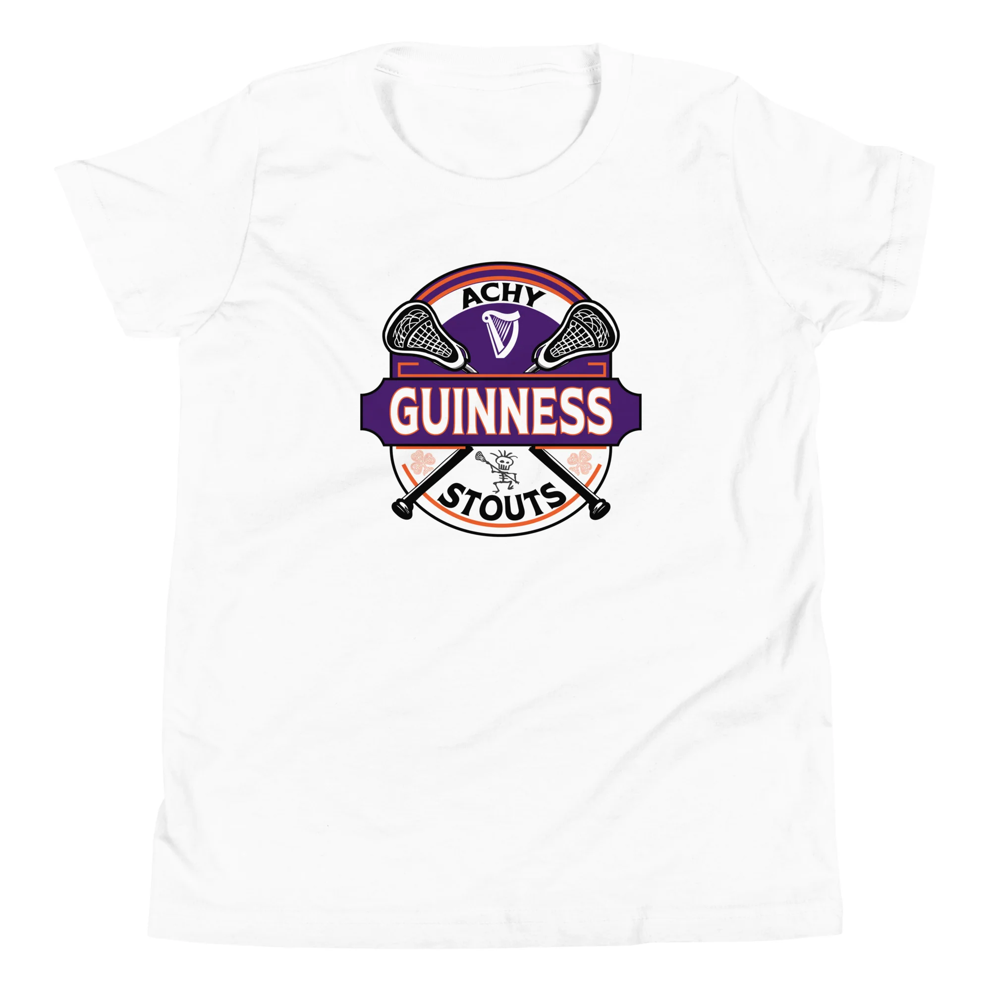 Achy Stouts Classic Youth Short Sleeve T-Shirt - Image 3