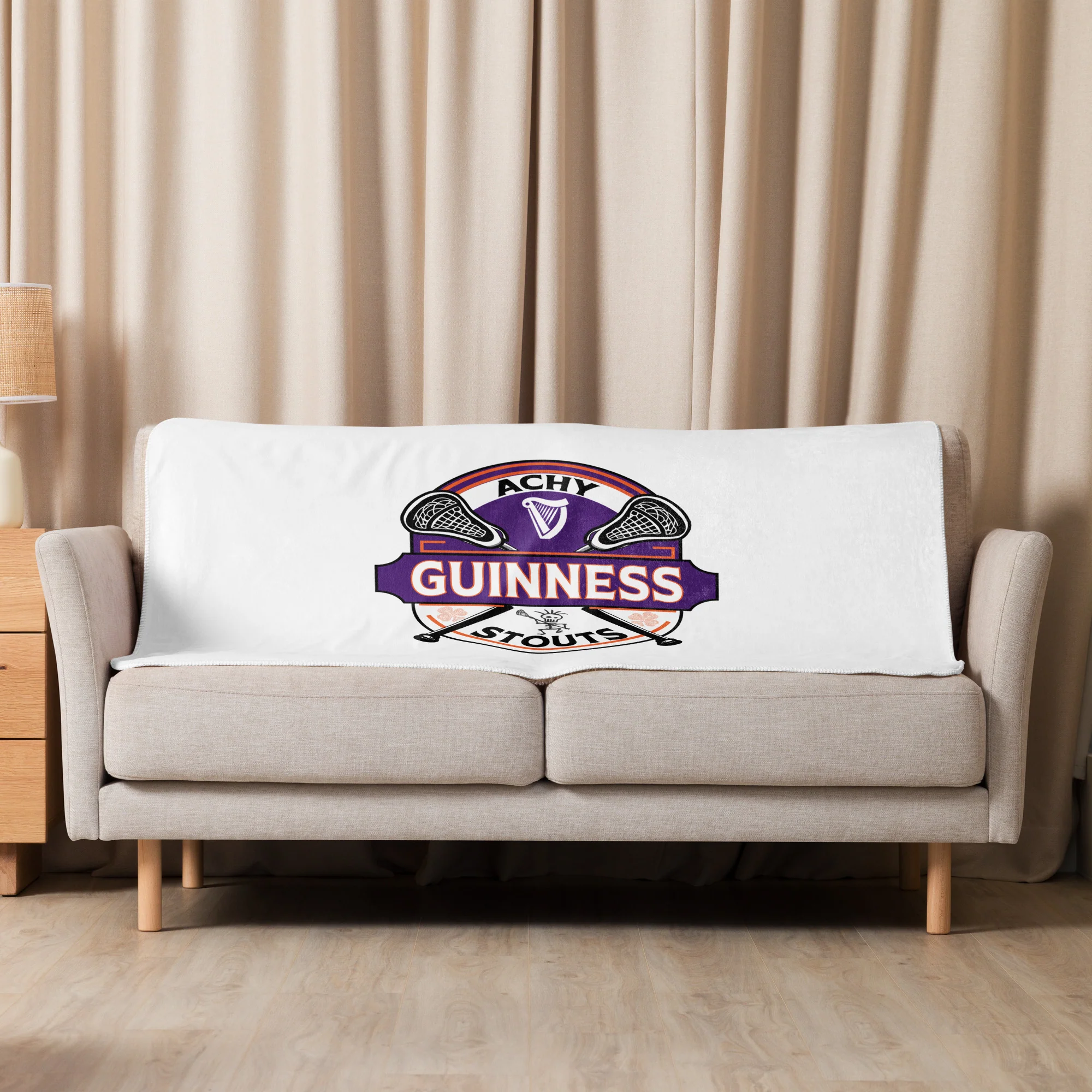 Achy Stouts Sherpa Blanket - Image 2