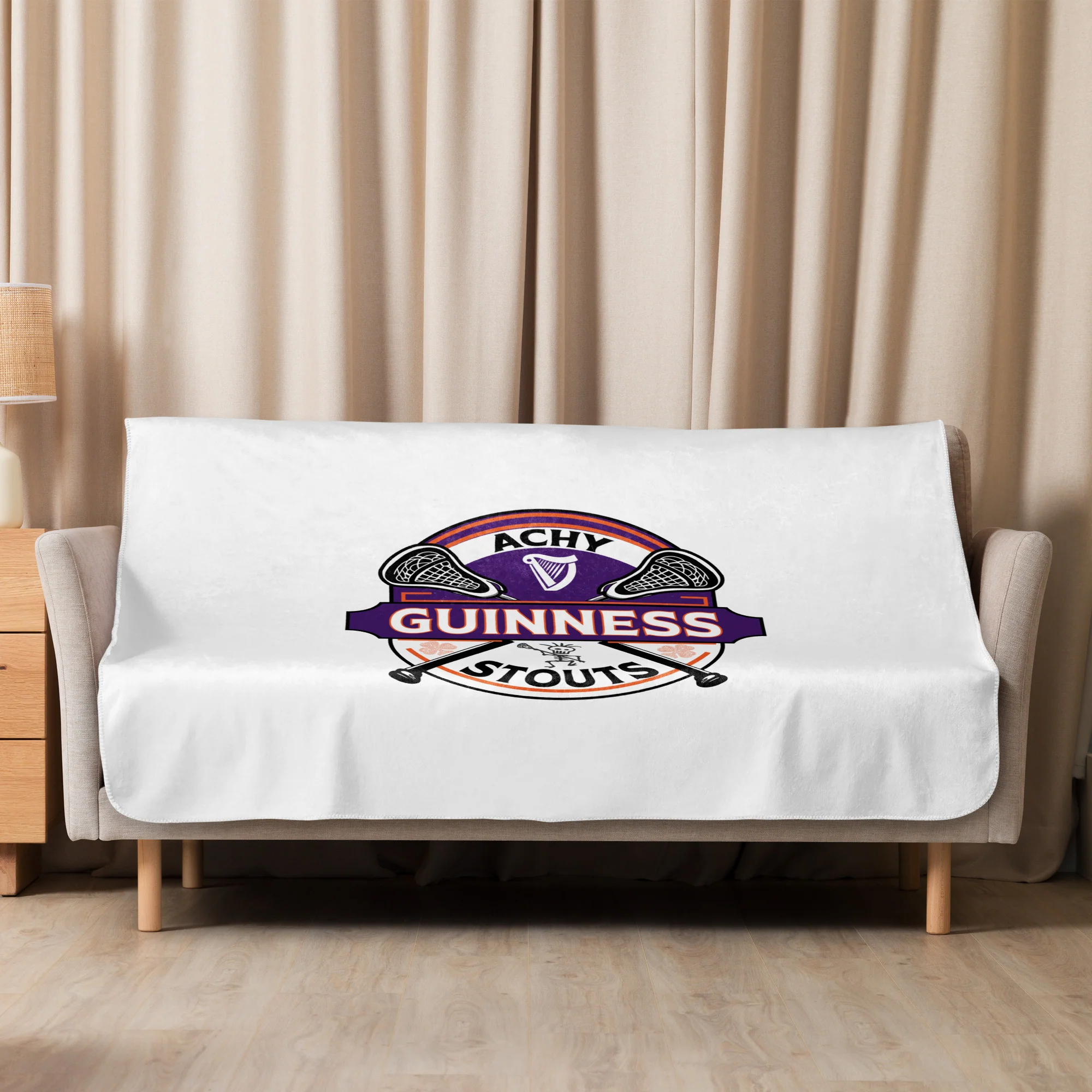 Achy Stouts Sherpa Blanket - Image 3