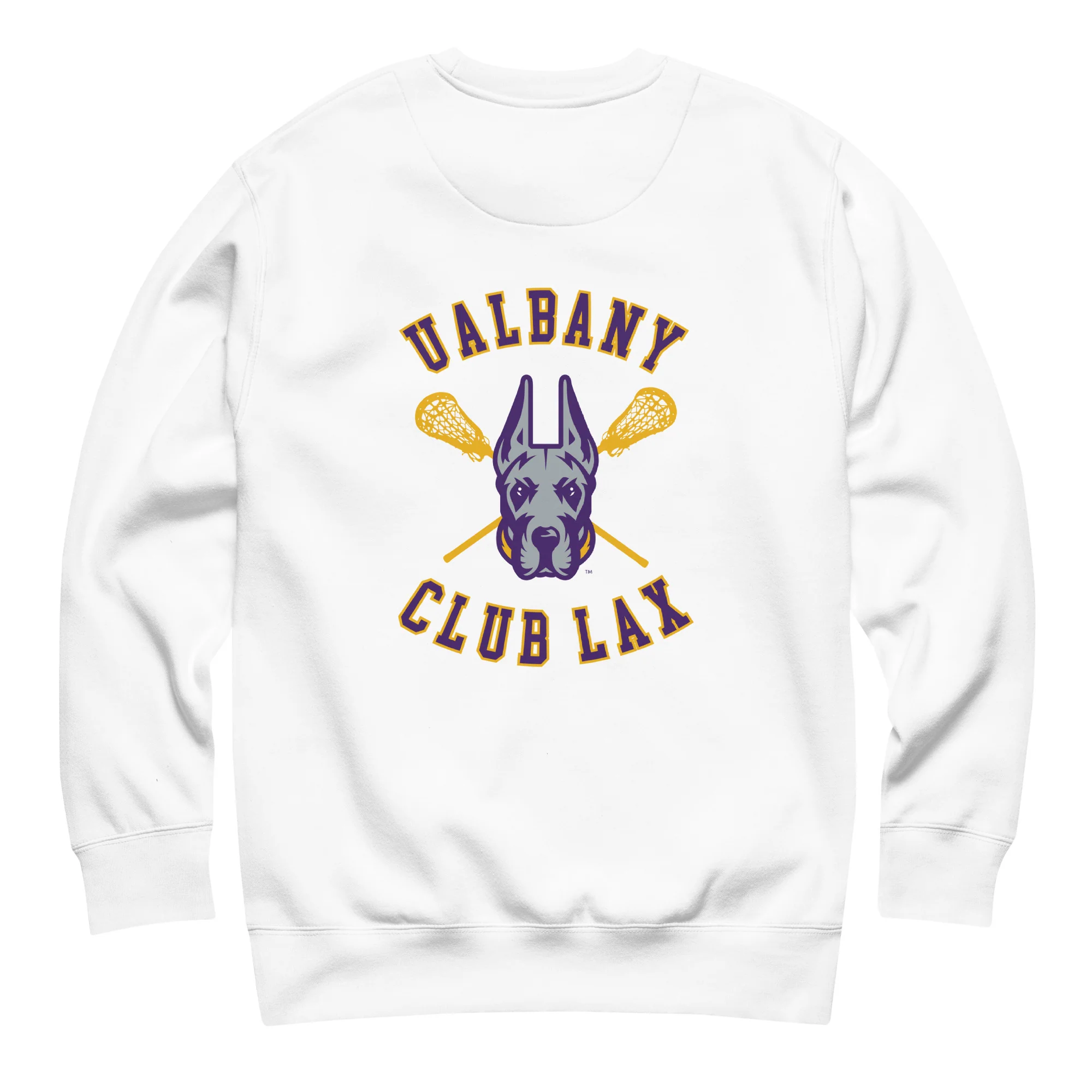 Albany Women's Club Unisex Crewneck (front and back print) - Image 5