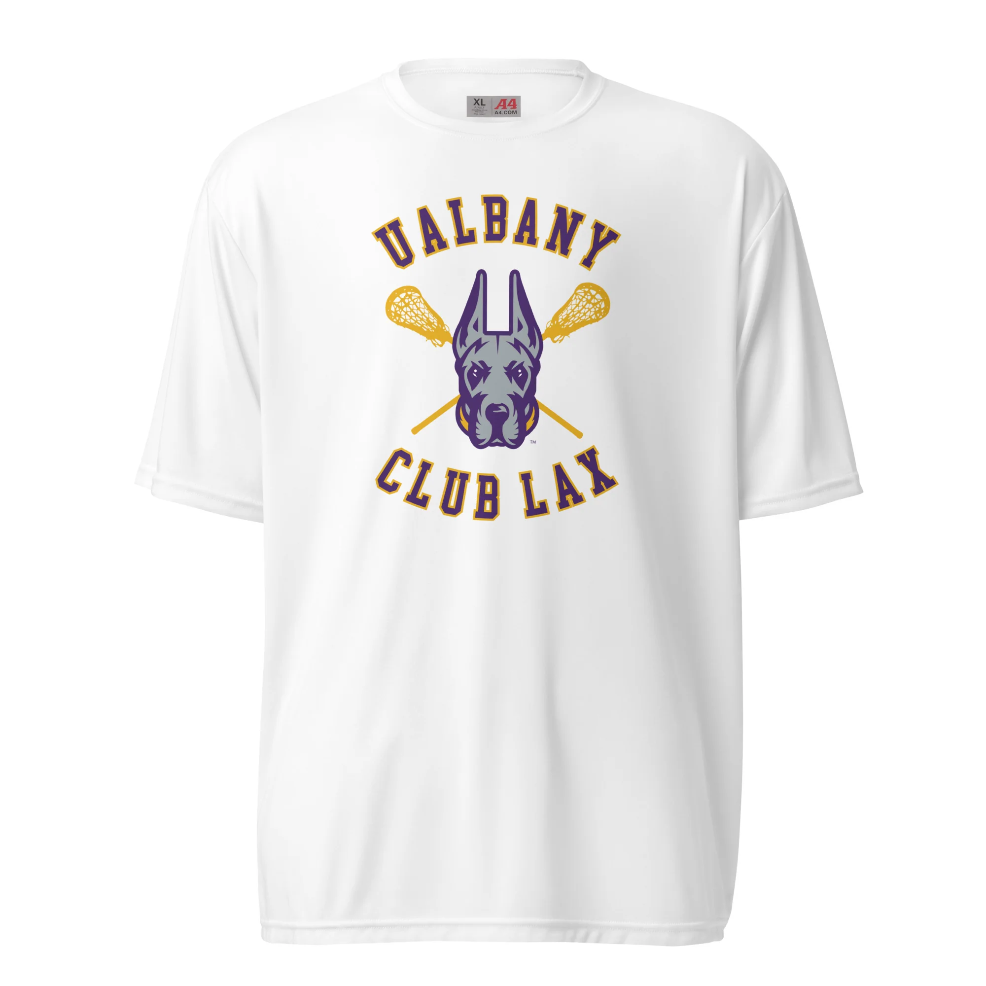 Albany Women's Club Unisex Performance T-Shirt - Image 4