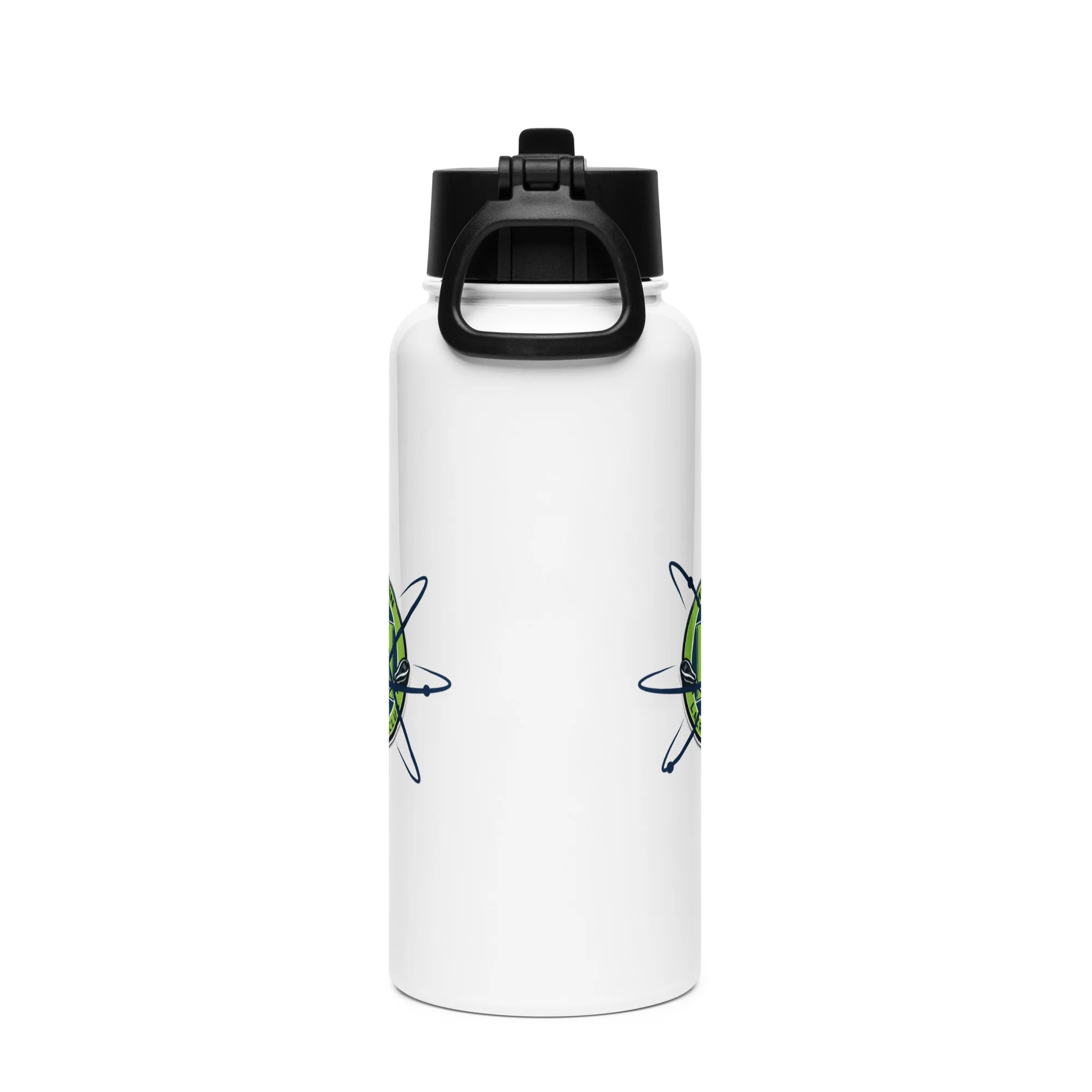 Atomics Stainless steel water bottle with a straw lid - Image 3