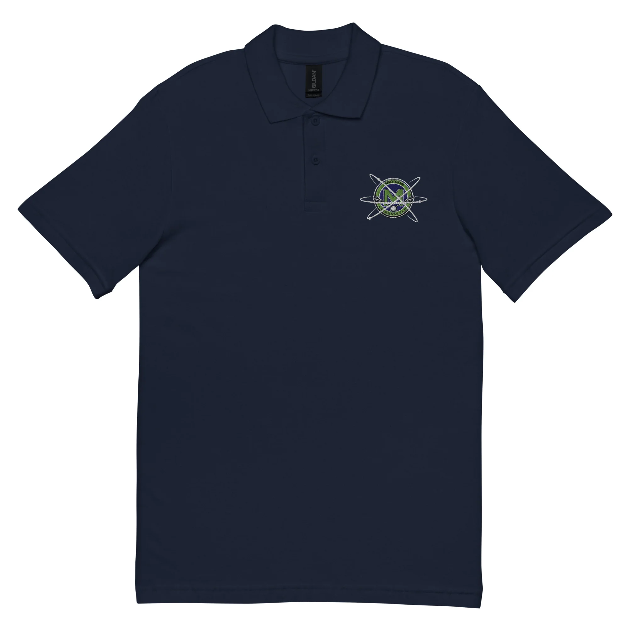 Atomics Unisex pique polo shirt - Image 2