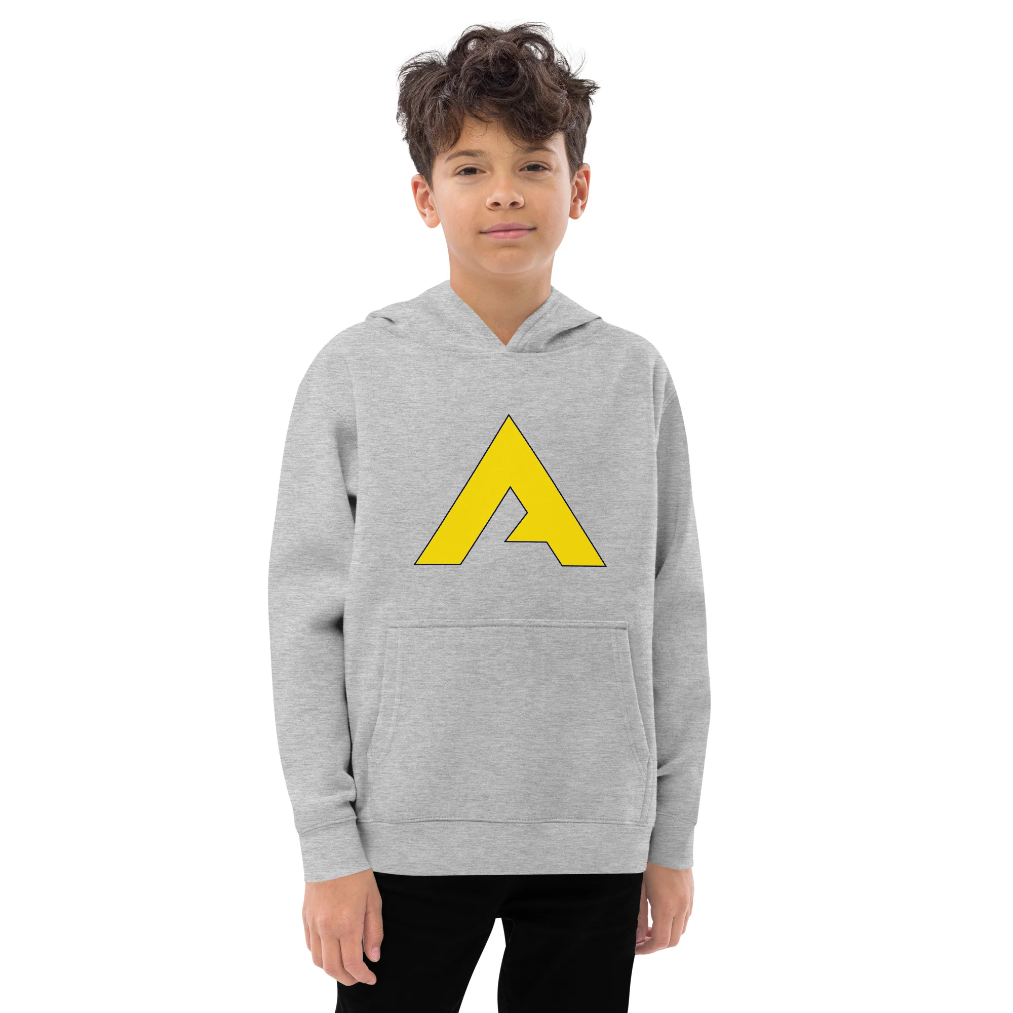 Atticus Logo Youth Fleece Hoodie - Image 2