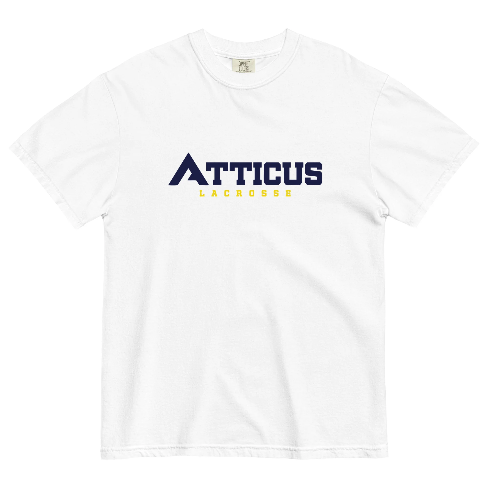 Atticus Script Unisex Garment-dyed T-Shirt - Image 4