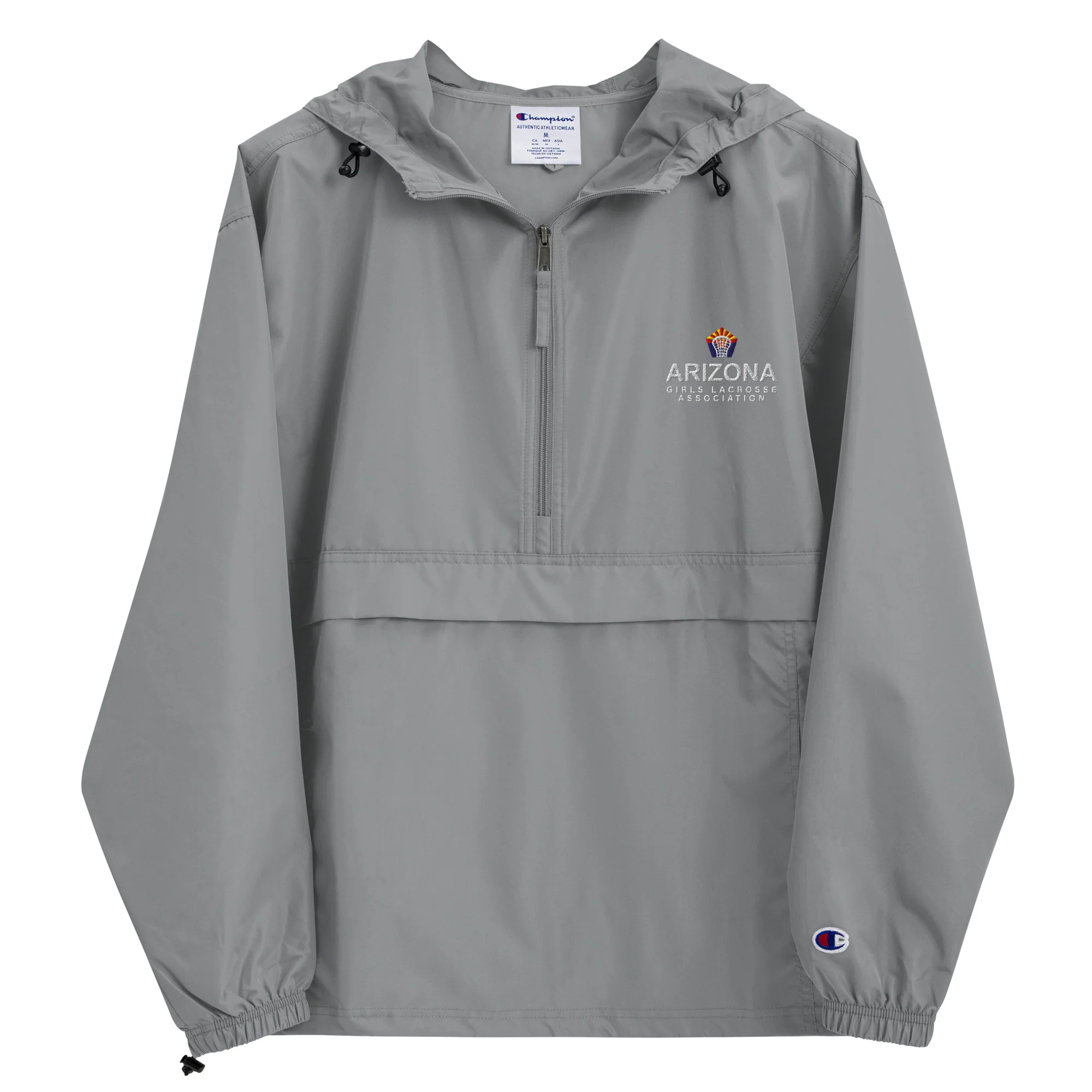 AZ Girls Embroidered Champion Packable Jacket - Image 2