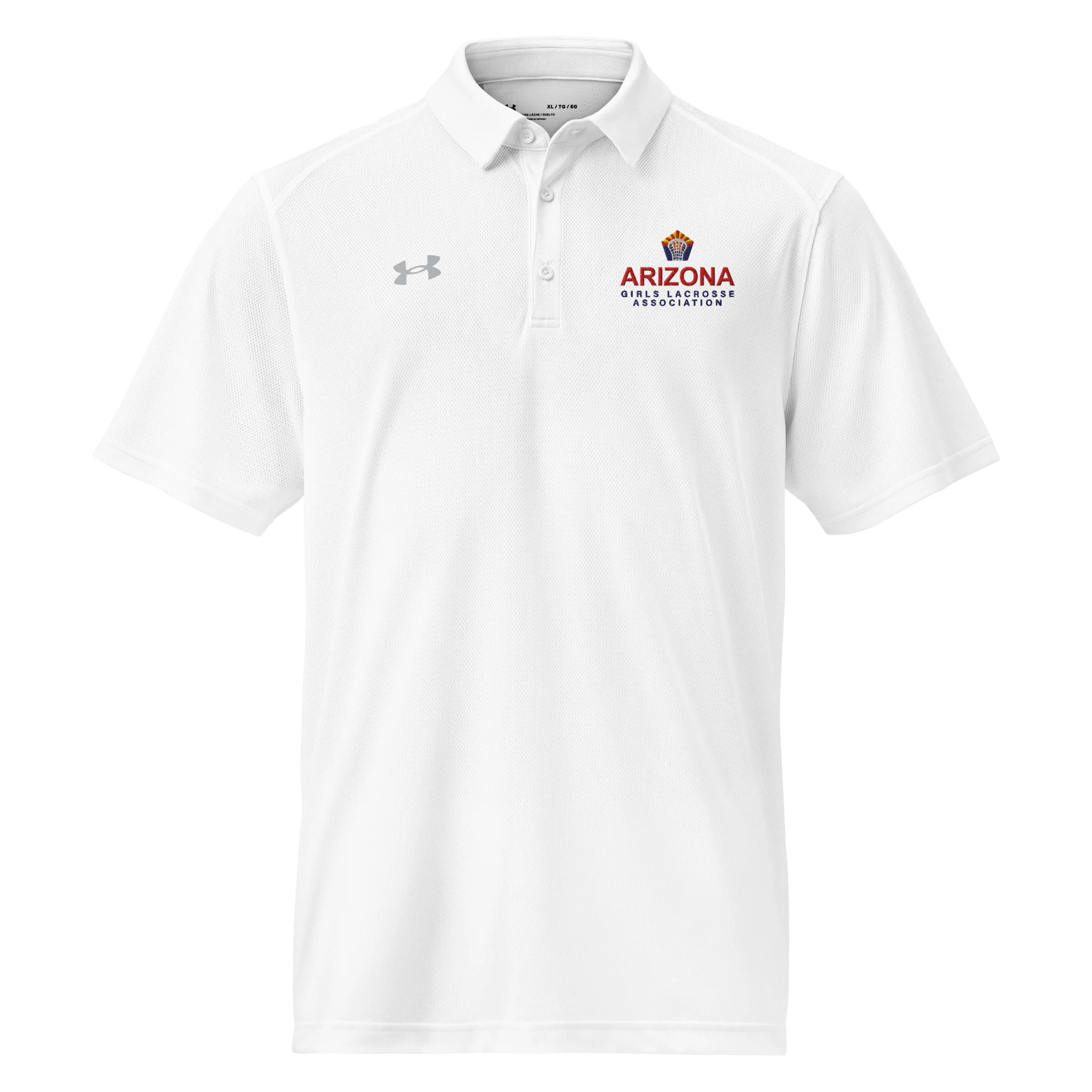 AZ Girls Under Armour® Men's Polo - Image 3