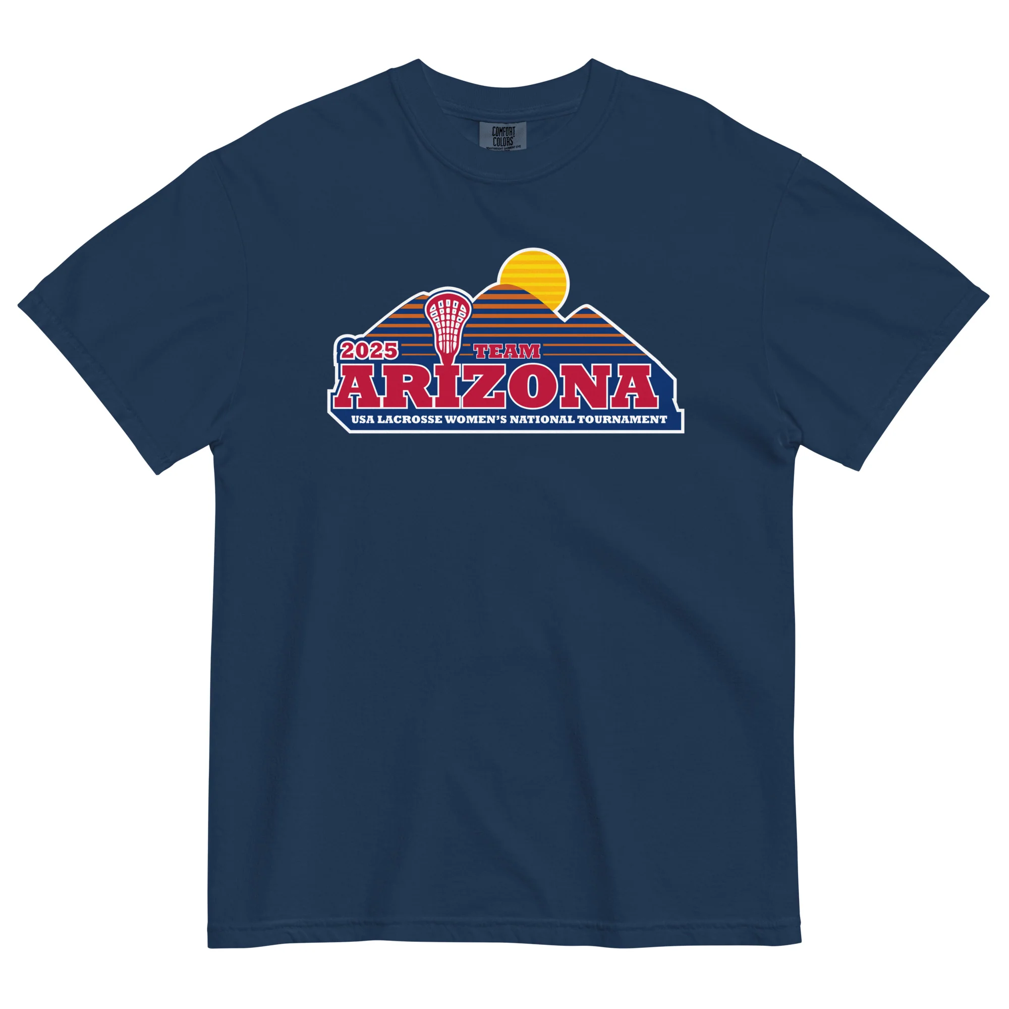 AZ National Unisex garment-dyed t-shirt