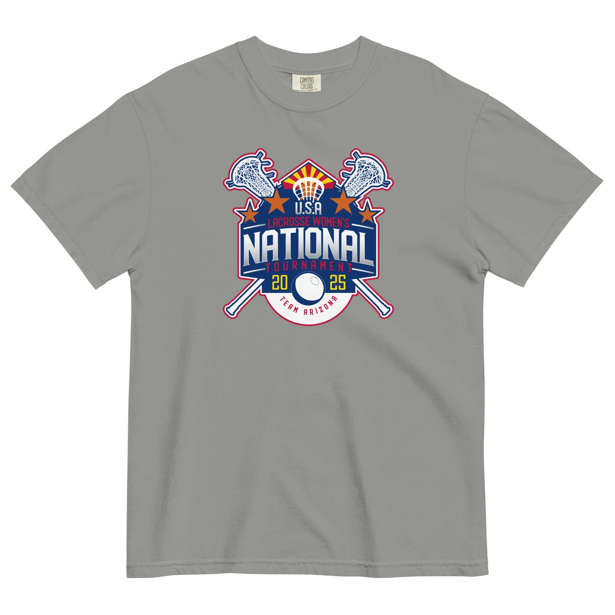 AZ National Unisex garment-dyed t-shirt