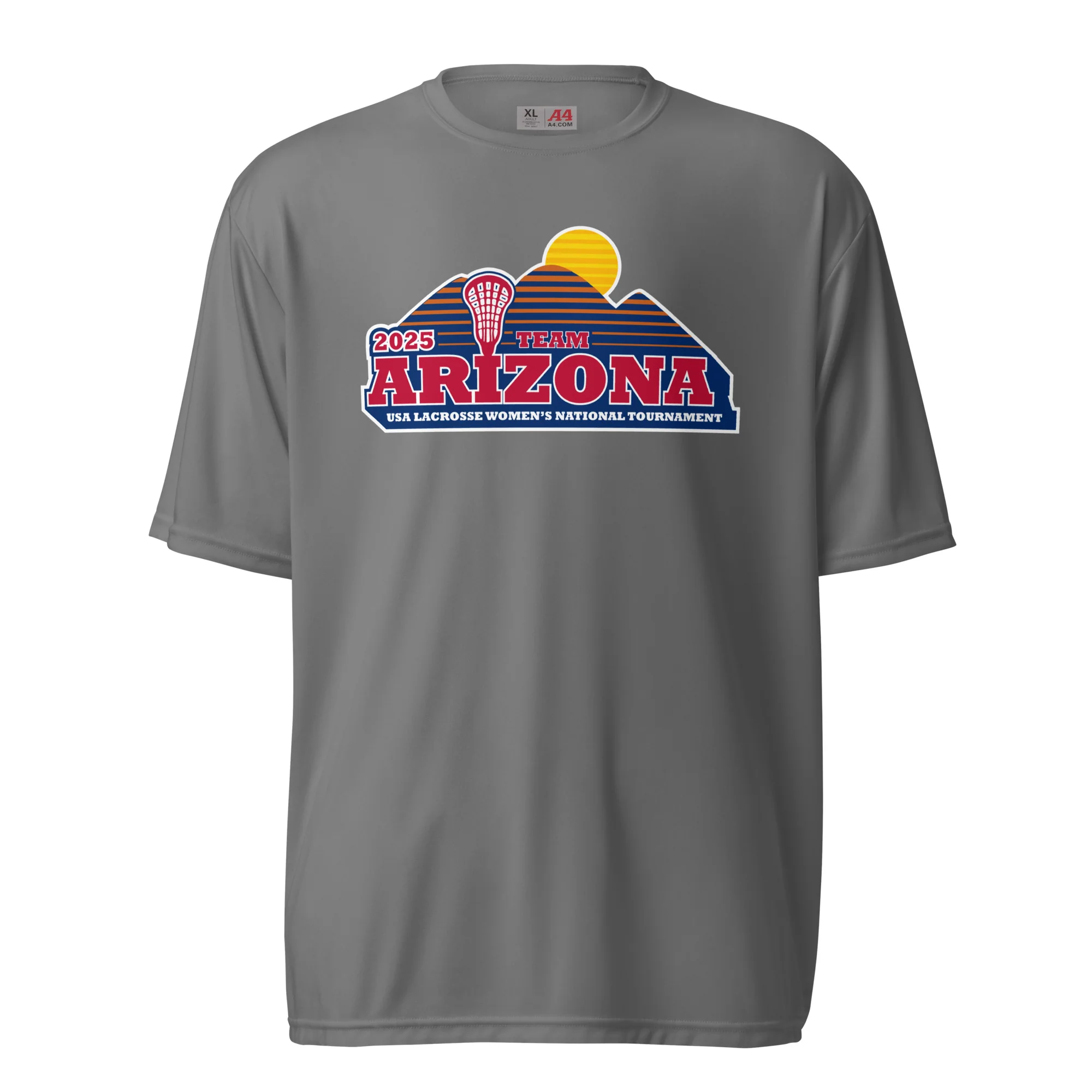 AZ National Unisex performance t-shirt - Image 2