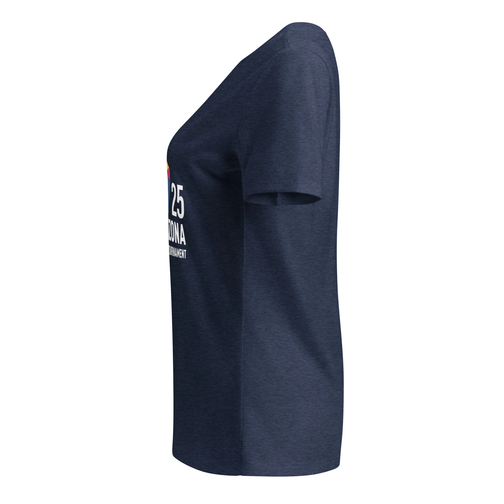 AZ National Women’s relaxed v-neck t-shirt - Image 2
