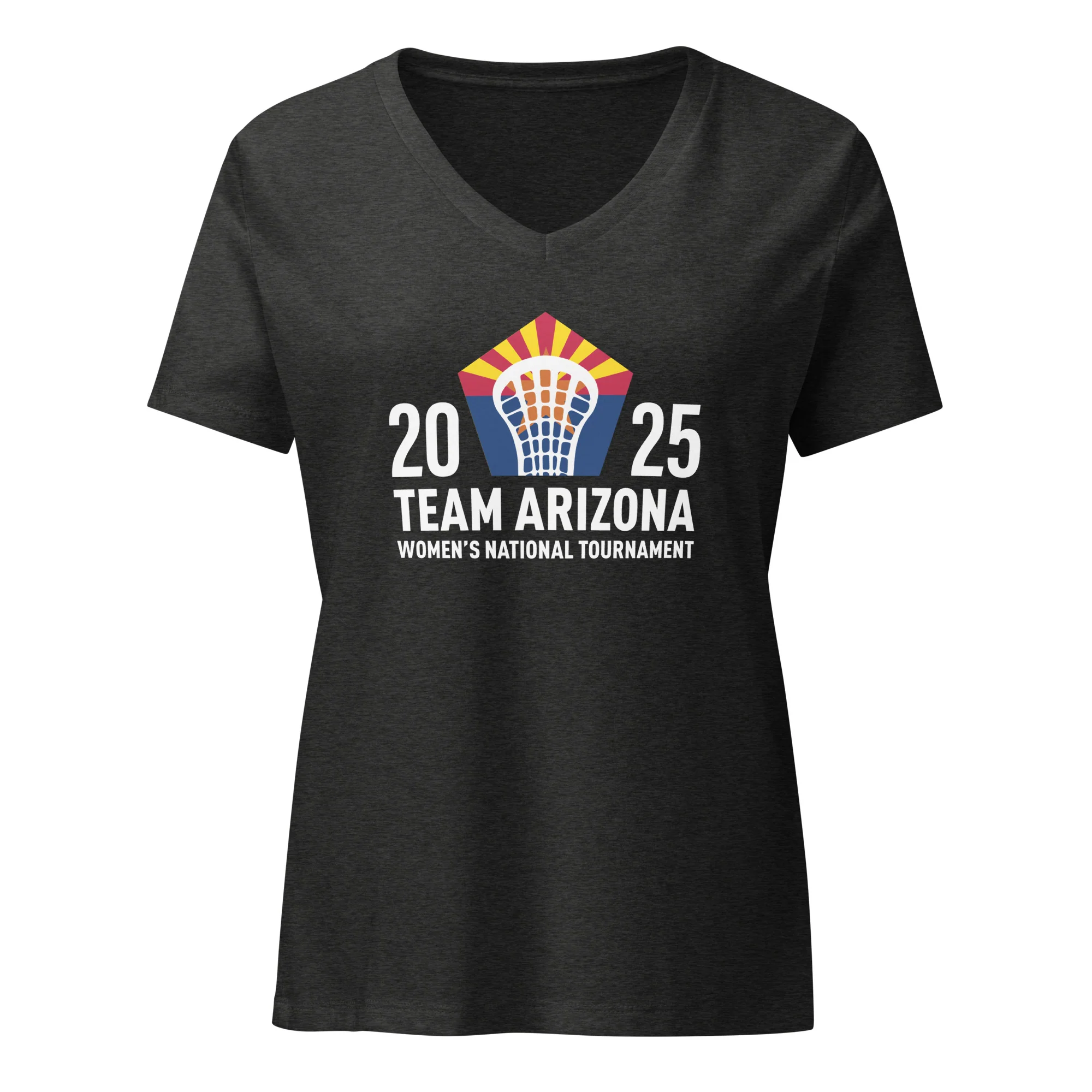 AZ National Women’s relaxed v-neck t-shirt - Image 5