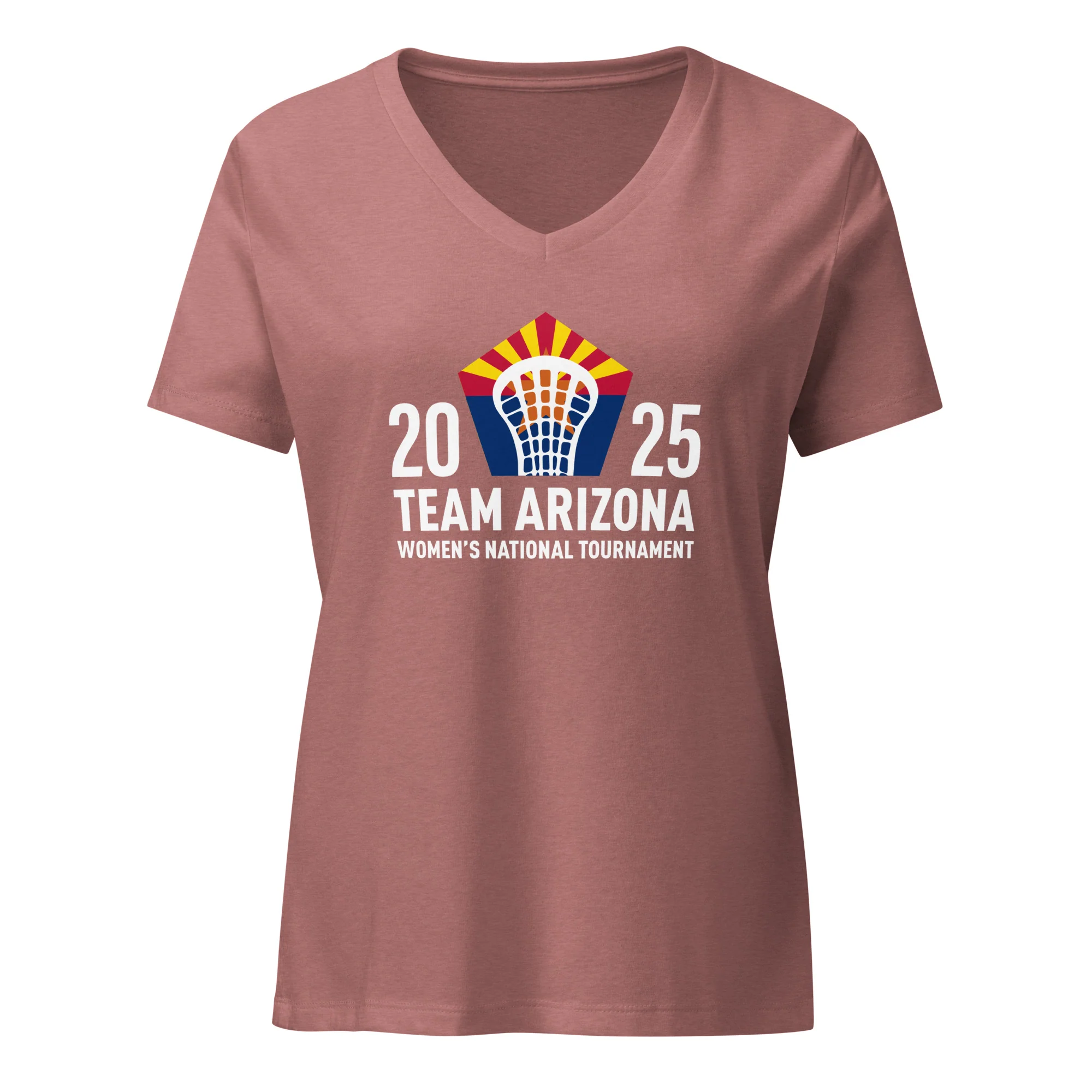 AZ National Women’s relaxed v-neck t-shirt - Image 9