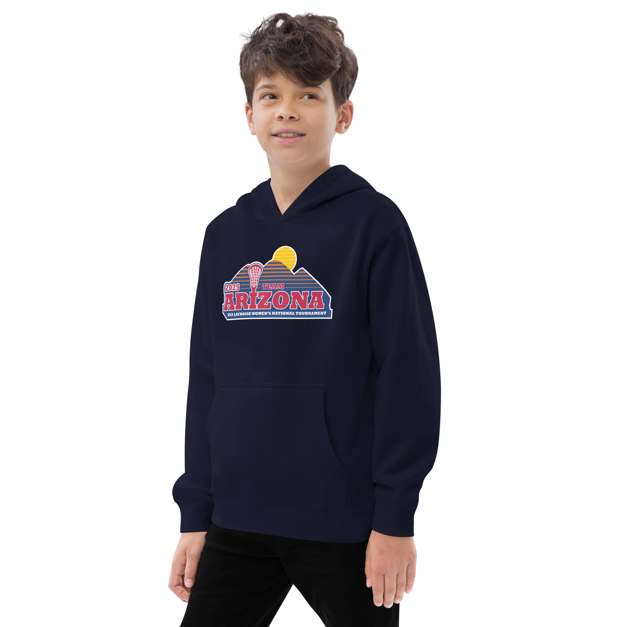 AZ National YOUTH Fleece Hoodie - Image 3
