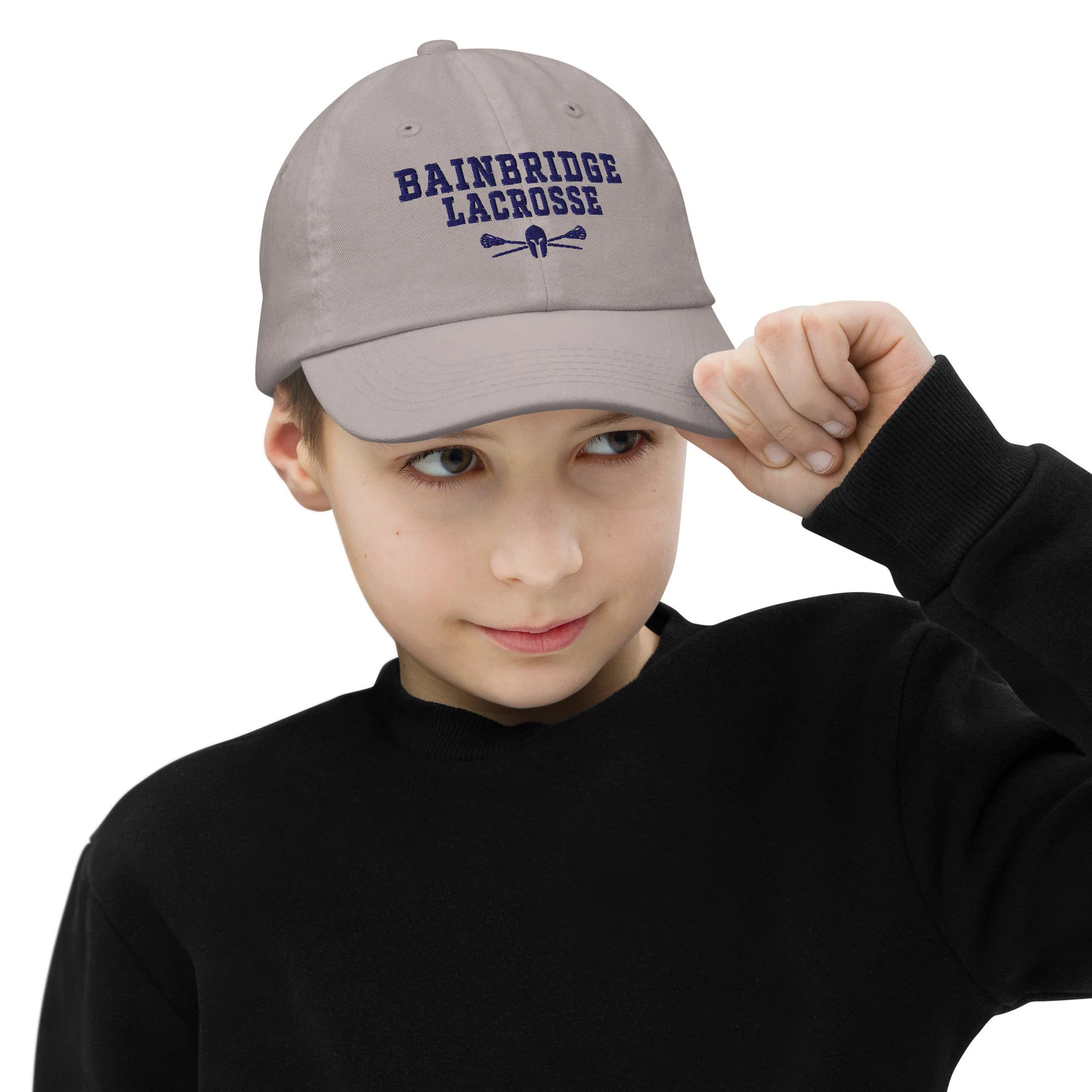 Bainbridge YOUTH Baseball Cap - Image 7