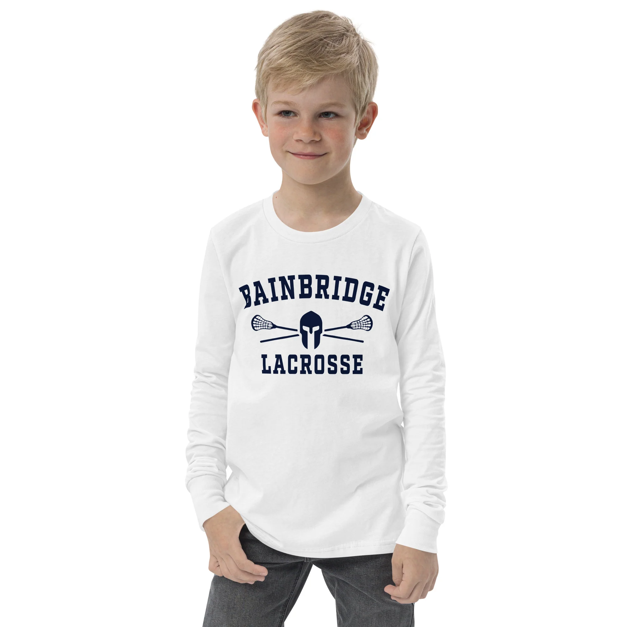 Bainbridge YOUTH Long Sleeve Tee - Image 2