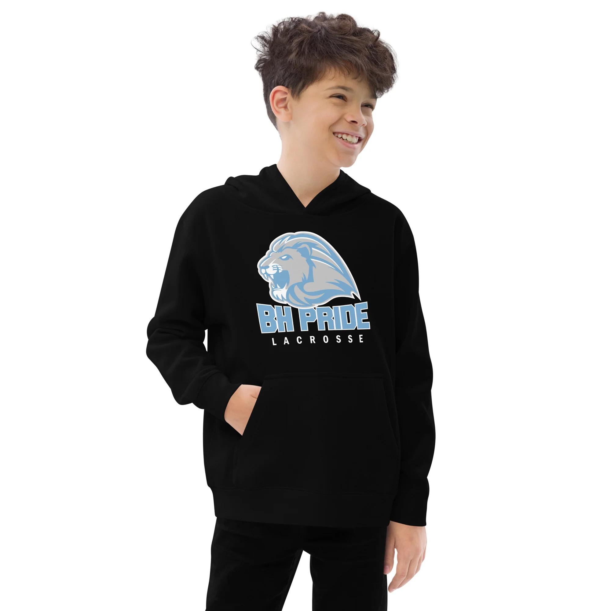 BH Pride Youth Fleece Hoodie - Image 2