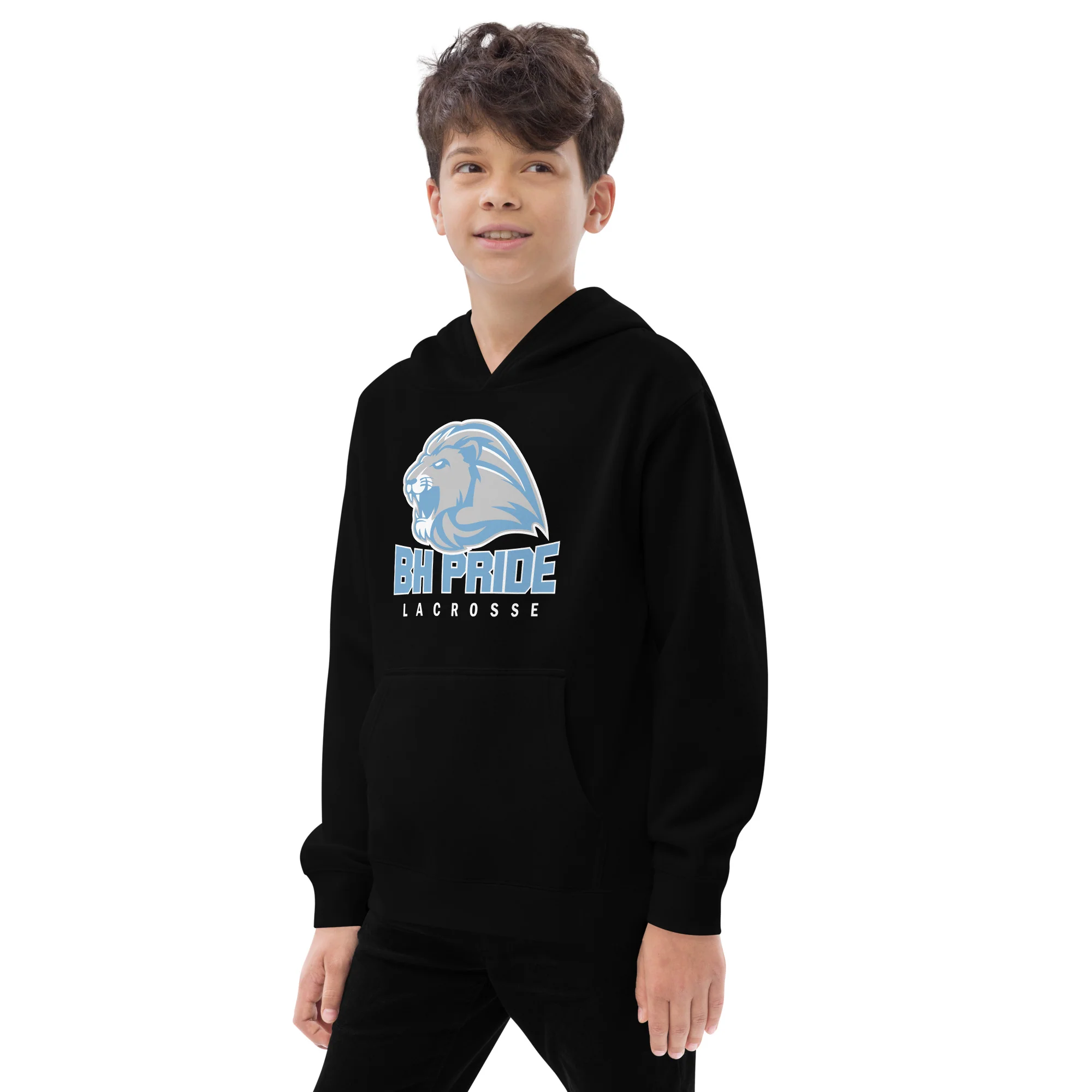 BH Pride Youth Fleece Hoodie - Image 3